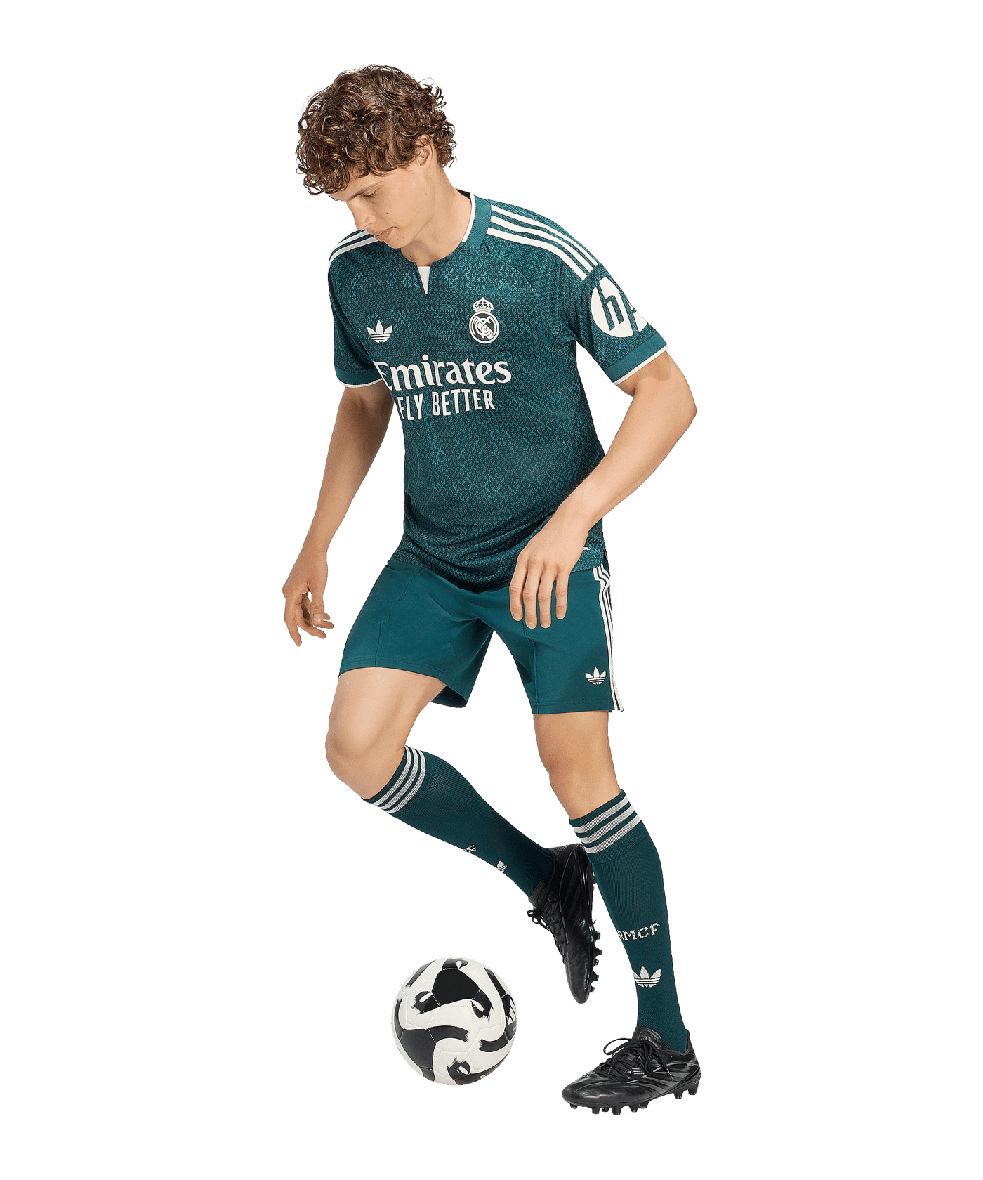 adidas Real Madrid Authentic Trikot Away 2026/2027 Grün - gruen