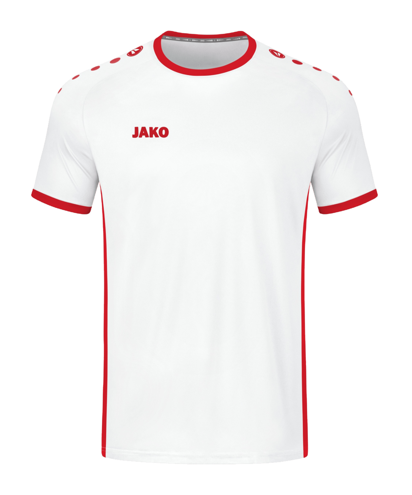 JAKO Primera KA Trikot Weiss Rot F011 - weiss
