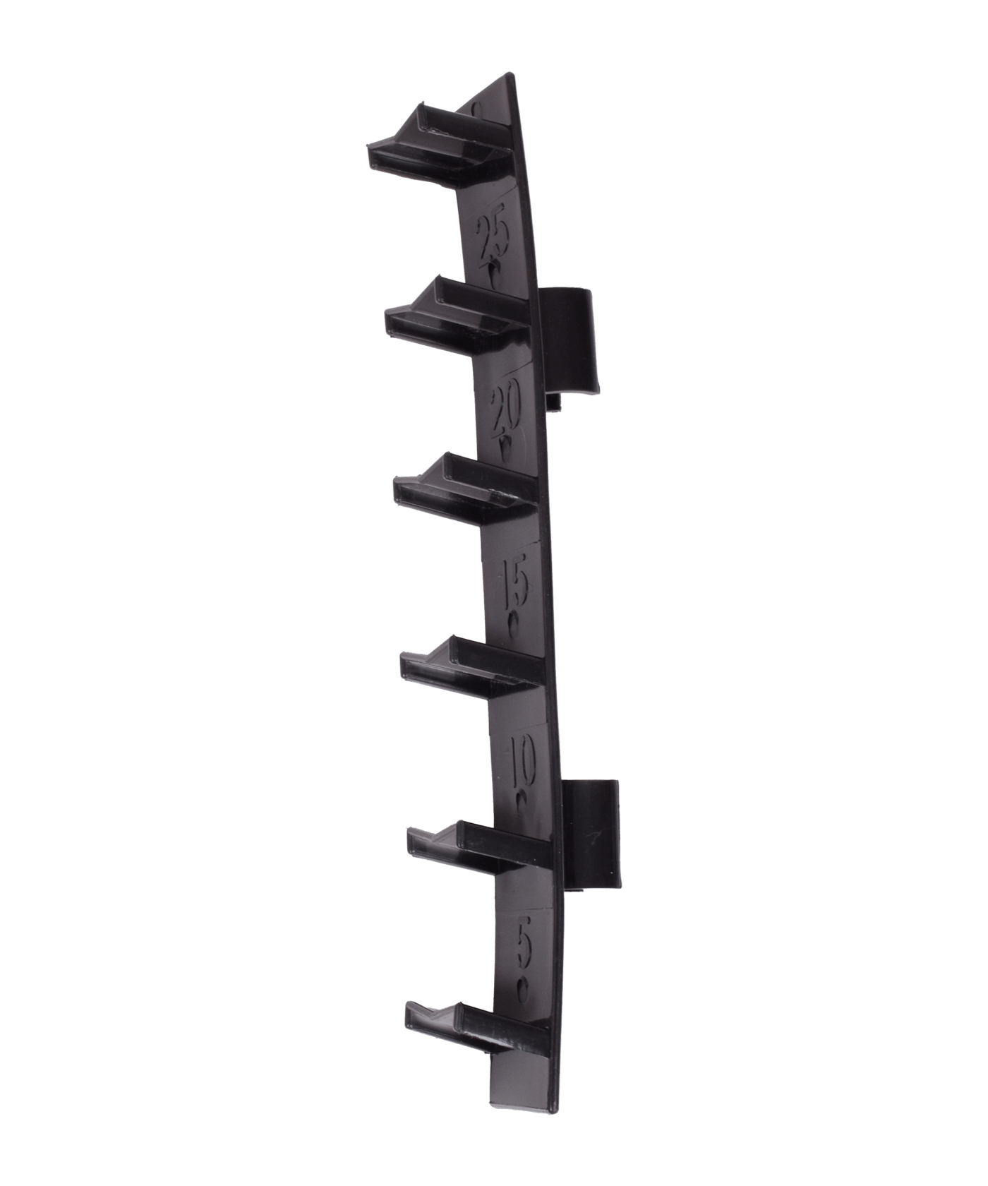 Cawila Hürdenadapter für Trainingsstangen mit 25mm Durchmesser Schwarz - schwarz