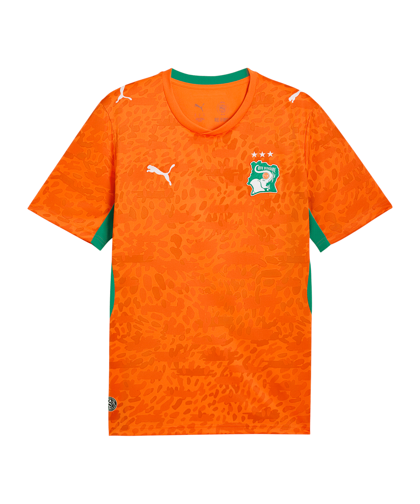 PUMA FIF Elfenbeinküste Trikot Home WM 2026 Orange F01 - orange