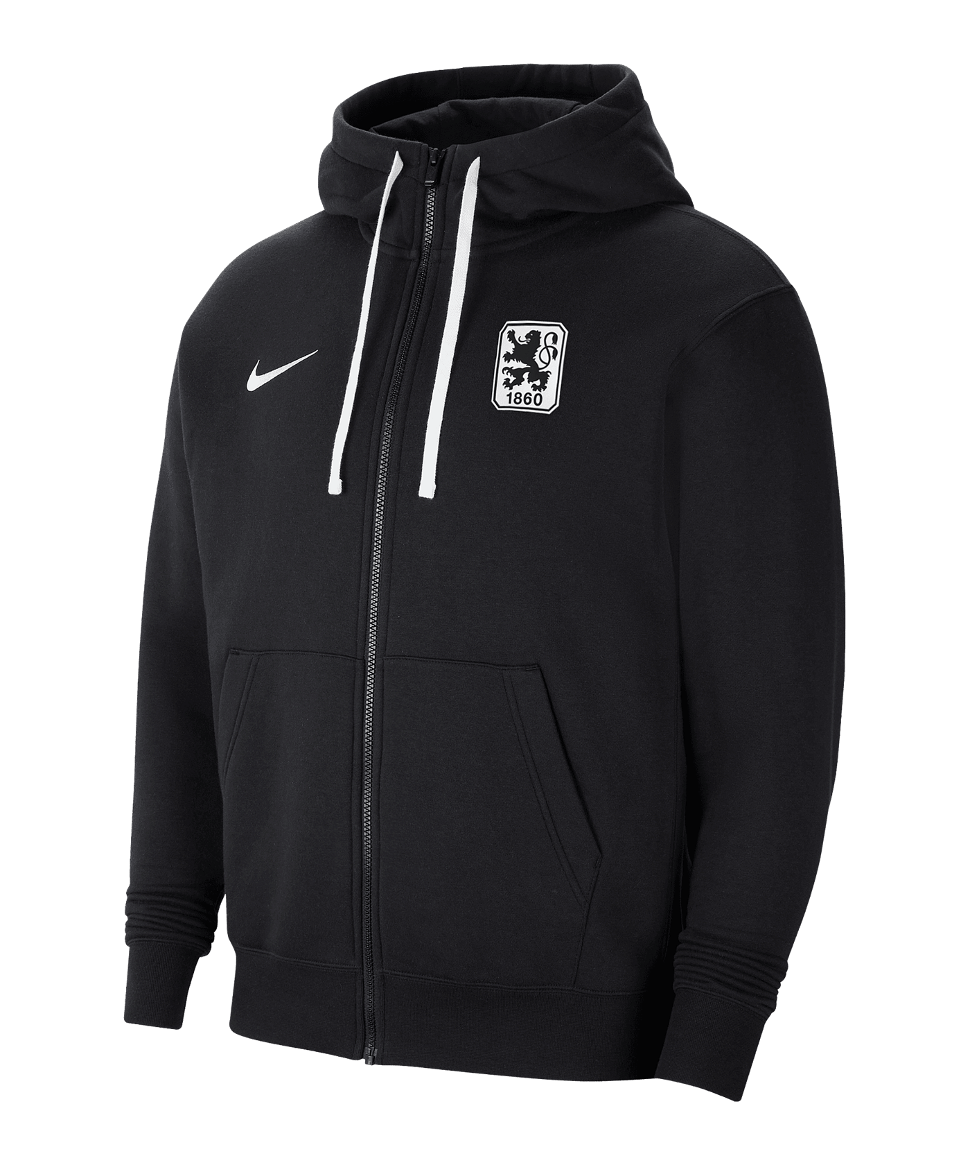 Nike TSV 1860 München Kapuzenjacke Schwarz F010 - schwarz
