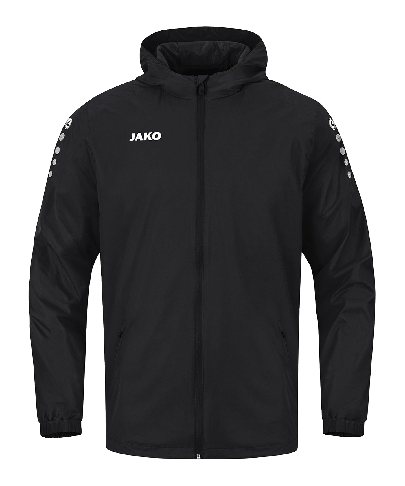 JAKO Team 2.0 Allwetterjacke Schwarz F800 - schwarz