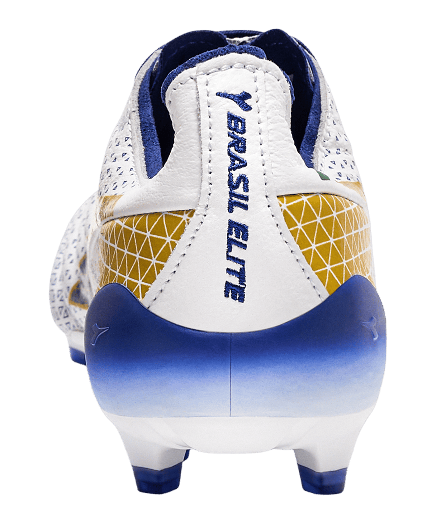 Diadora Brasil Elite Tech Italy FG Weiss Blau Gold FD0953 - weiss