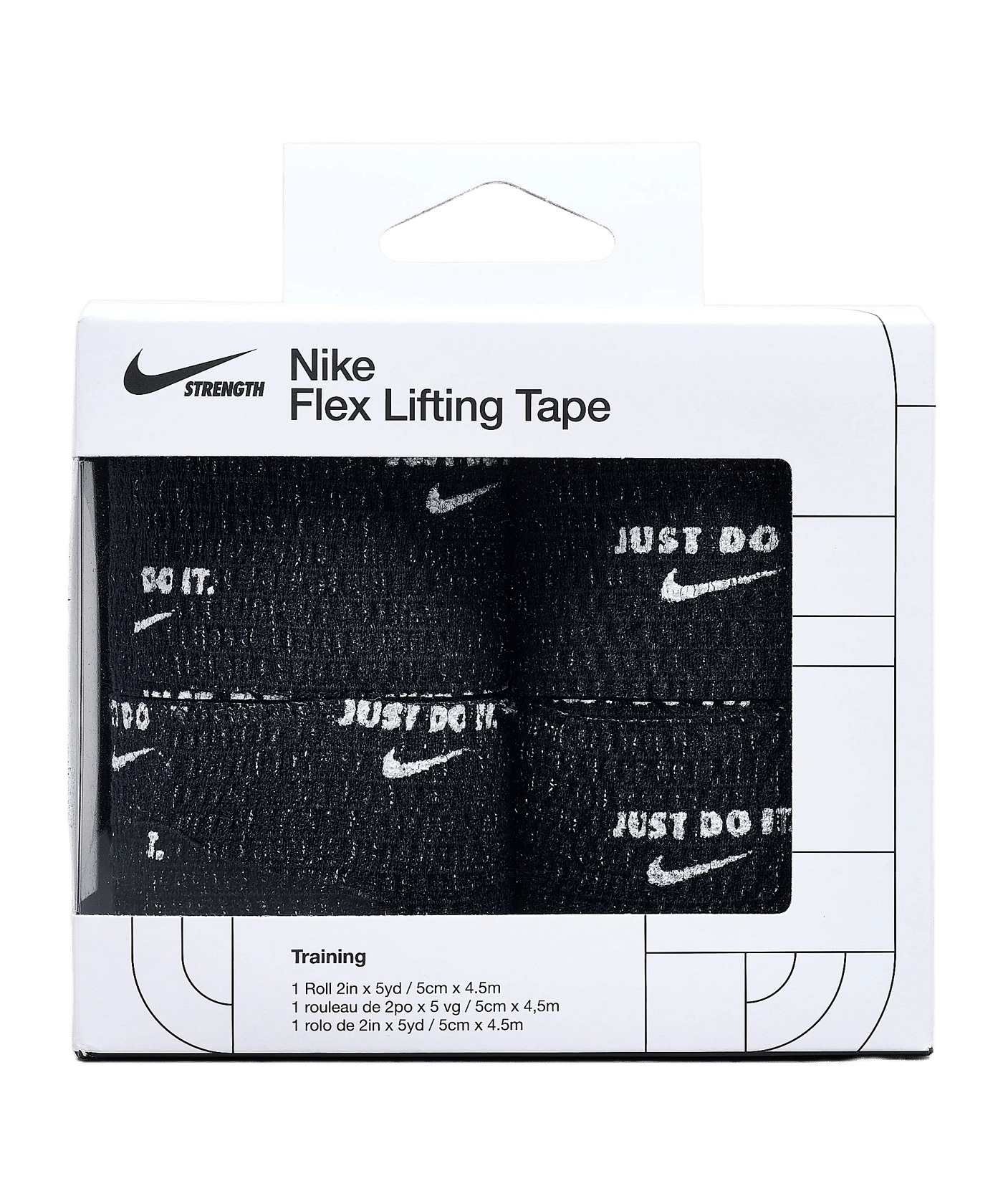 Nike Flex Lifting 4er Pack Tape Schwarz Fjs10