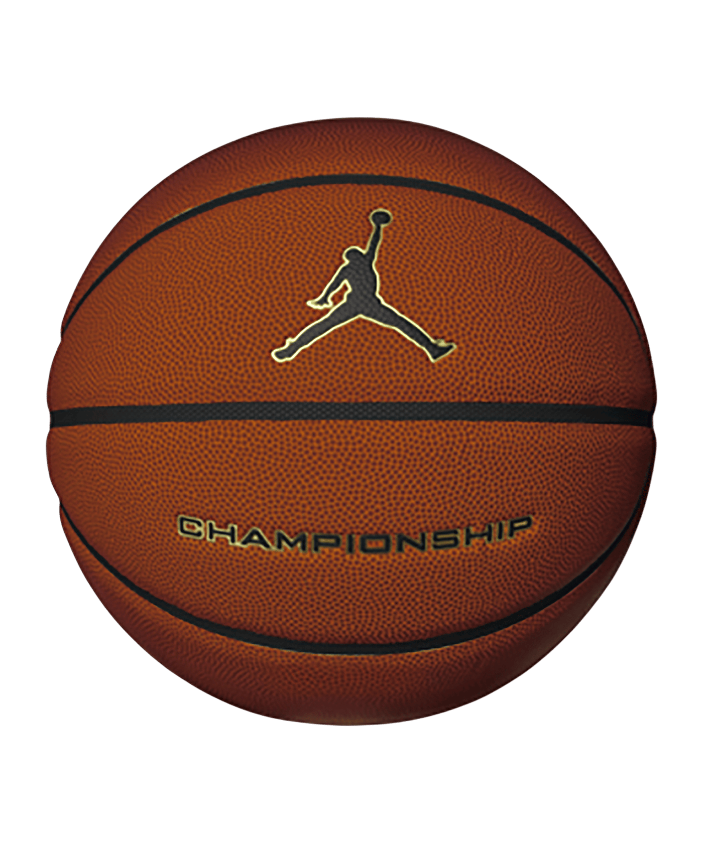 Nike Championhip 8P Basketball Rot Gold F891 - braun