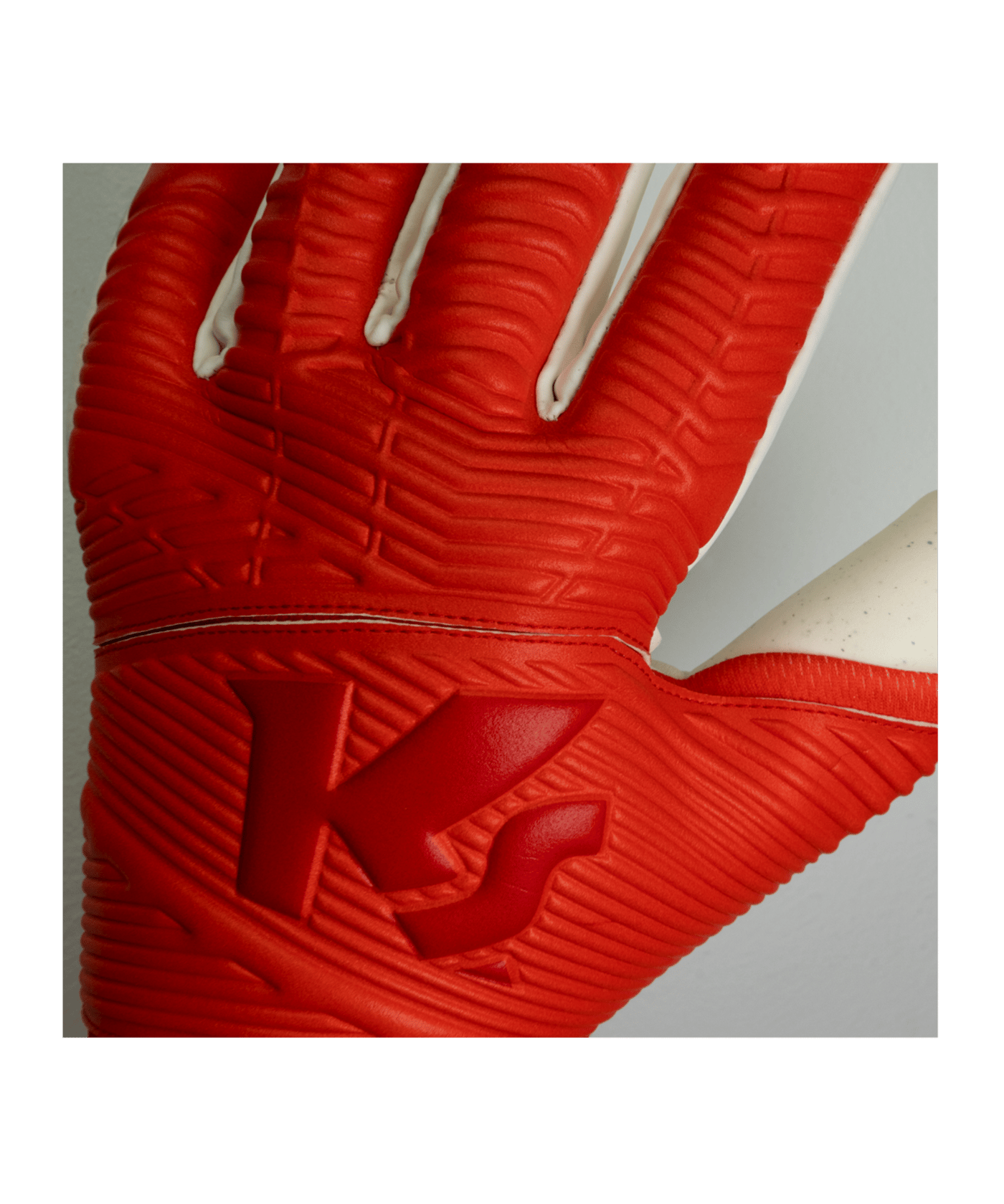 KEEPERsport Varan8 Pro NC Raw Impact  TW-Handschuhe Rot Weiss F166 - rot