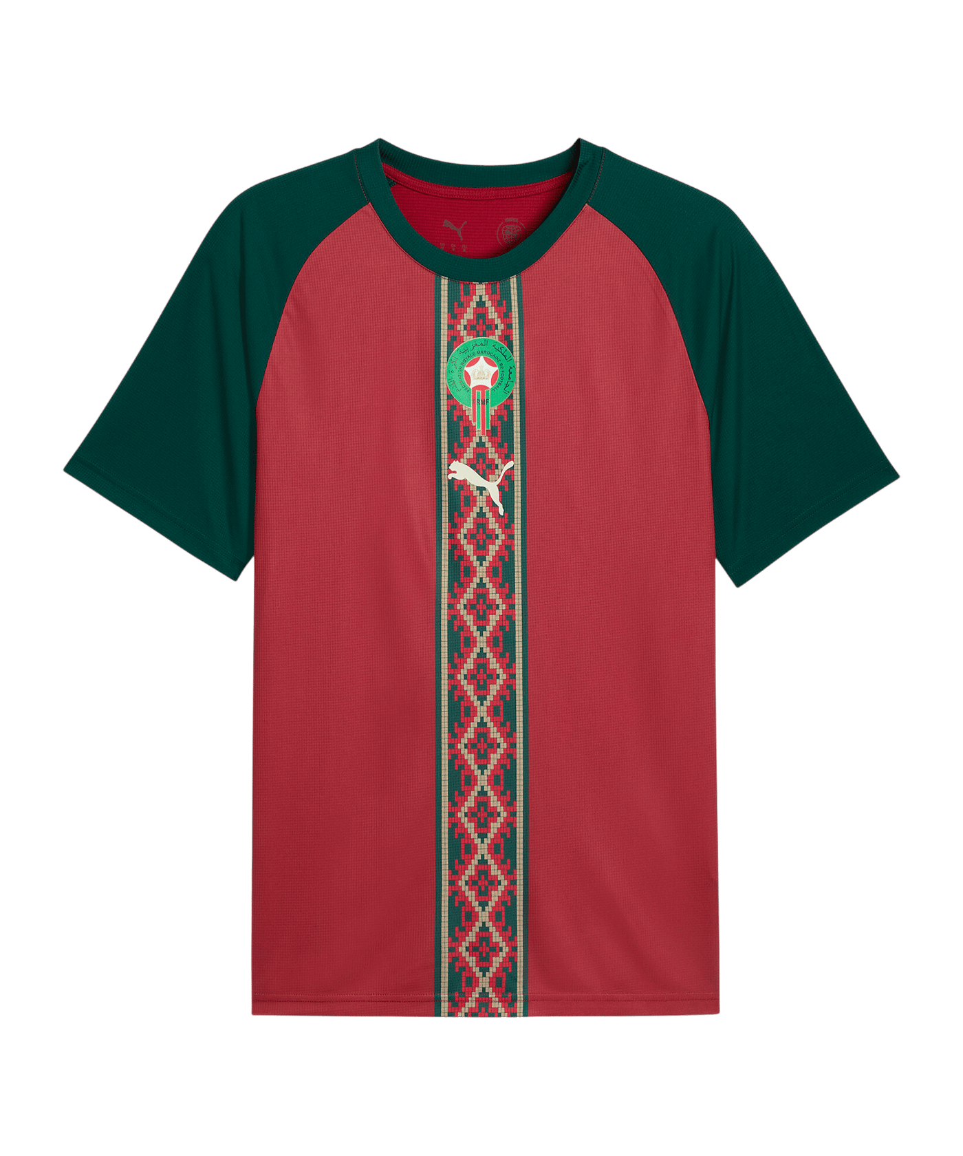PUMA FRMF Marokko Prematch T-Shirt WM 2026 Rot F11 - rot