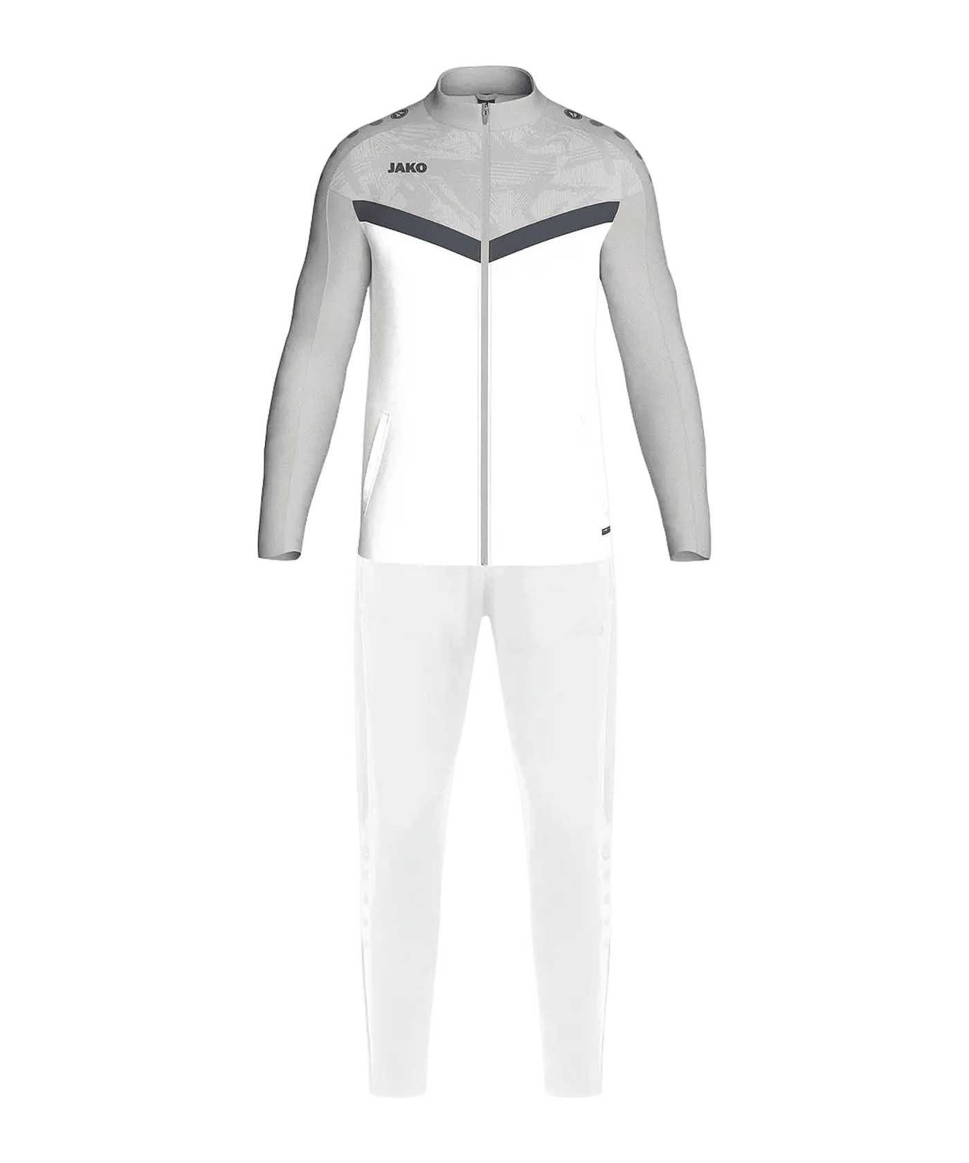 JAKO Iconic Trainingsanzug Kids Weiß F016 - weiss