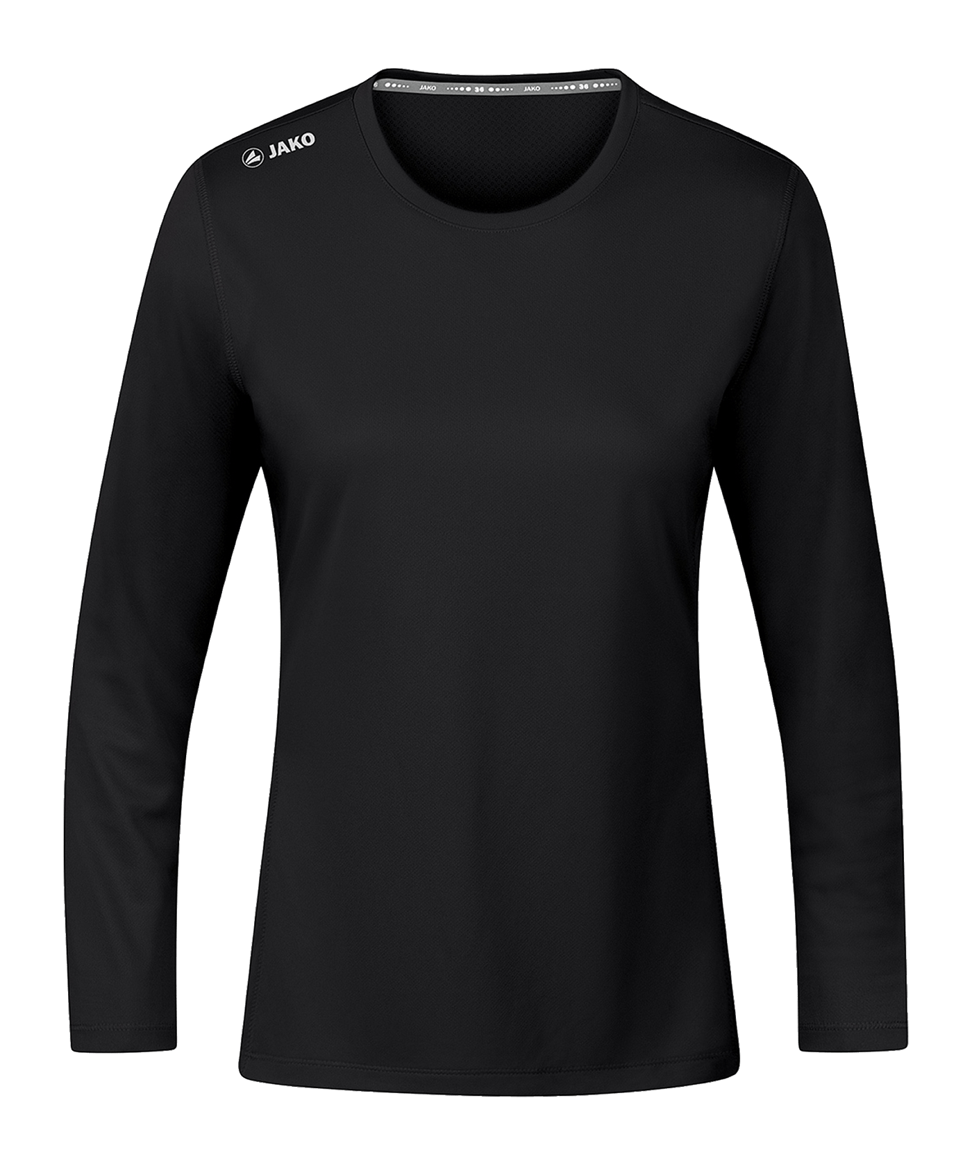 JAKO Run 2.0 Sweatshirt Running Damen Schwarz F08 - schwarz