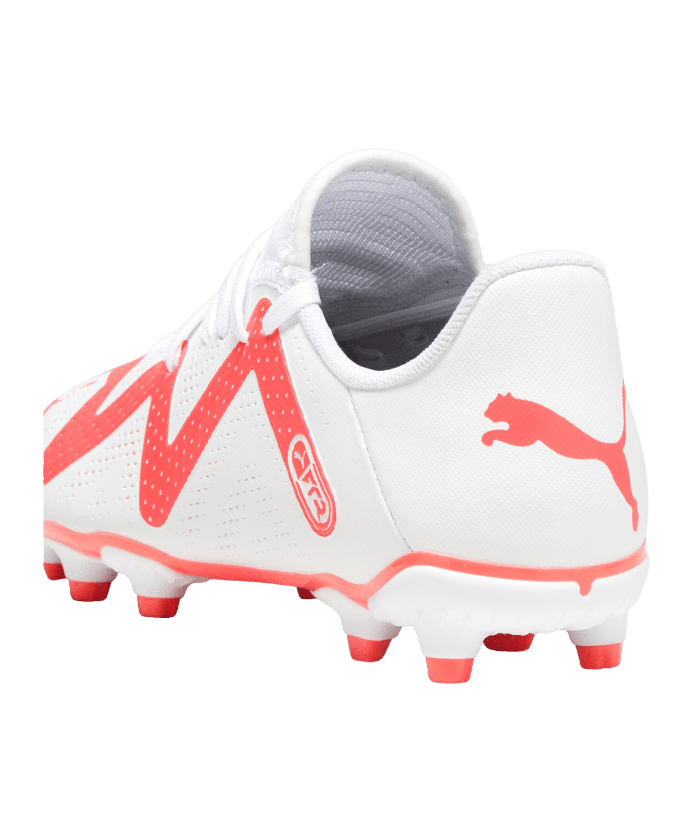 PUMA FUTURE Play FG/AG Breakthrough Jr Kids Weiss Rot Schwarz F01 - weiss