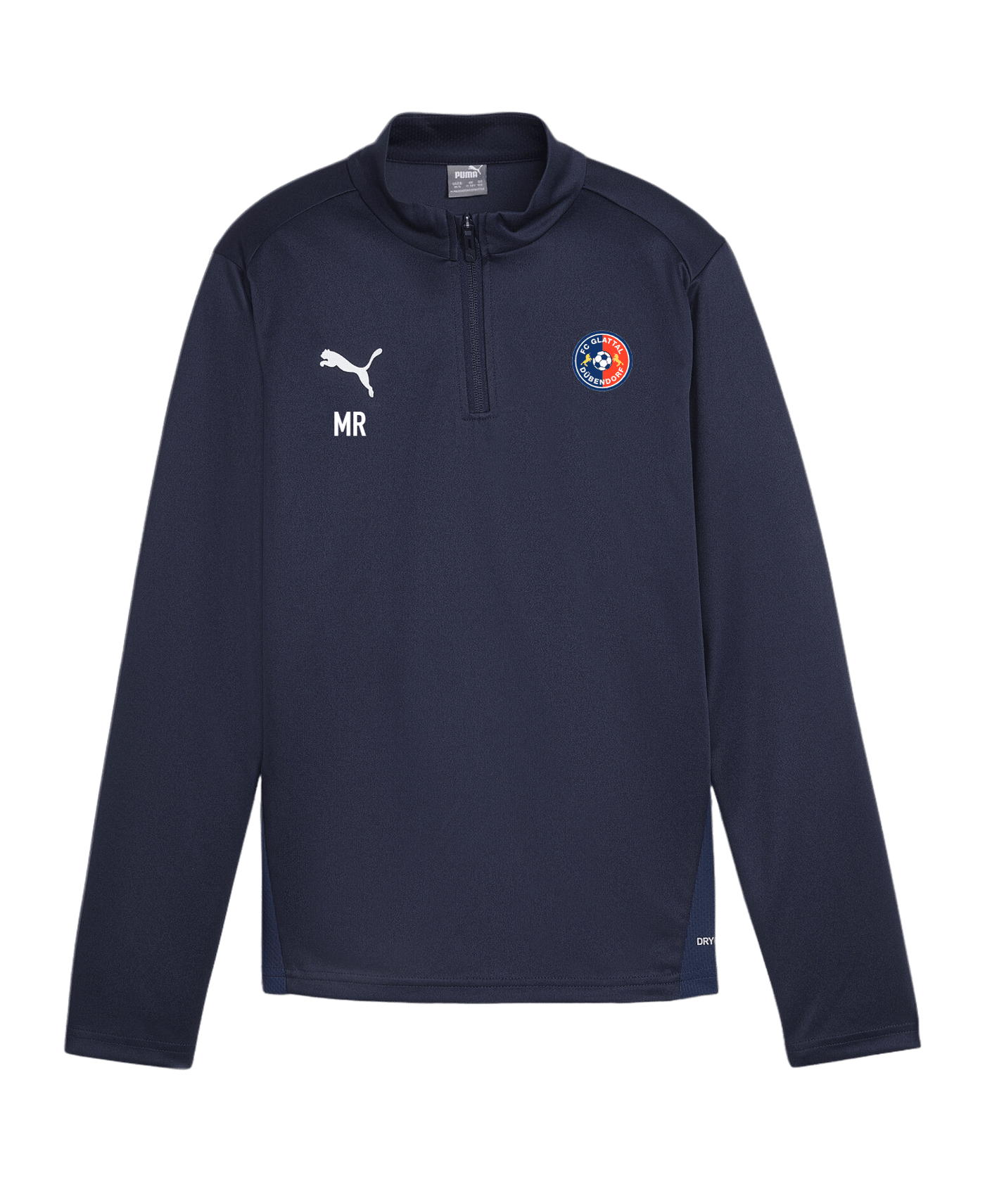 PUMA teamGOAL Training 1/4 Zip Sweatshirt Kids  Blau F06