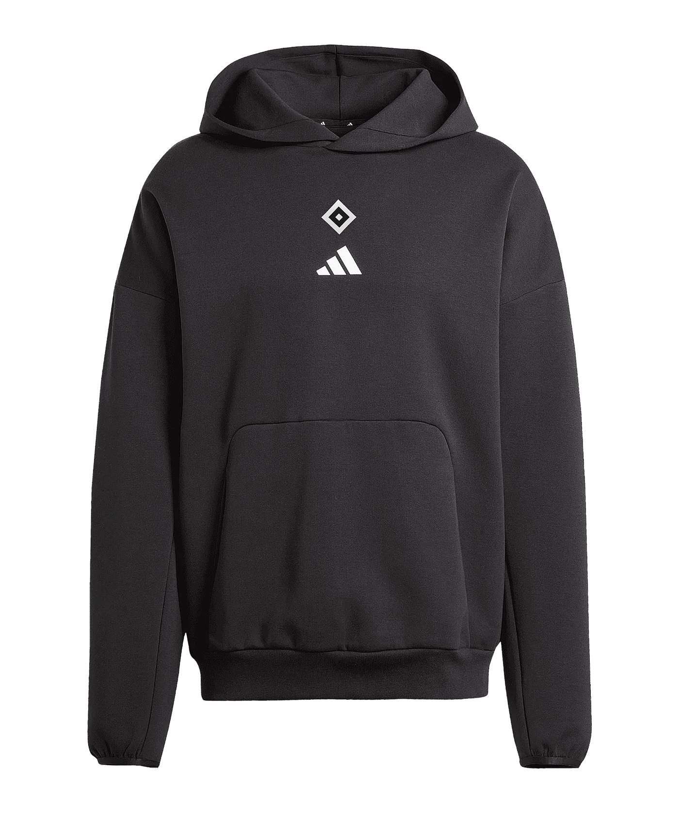 adidas Hamburger SV Hoody Schwarz - schwarz