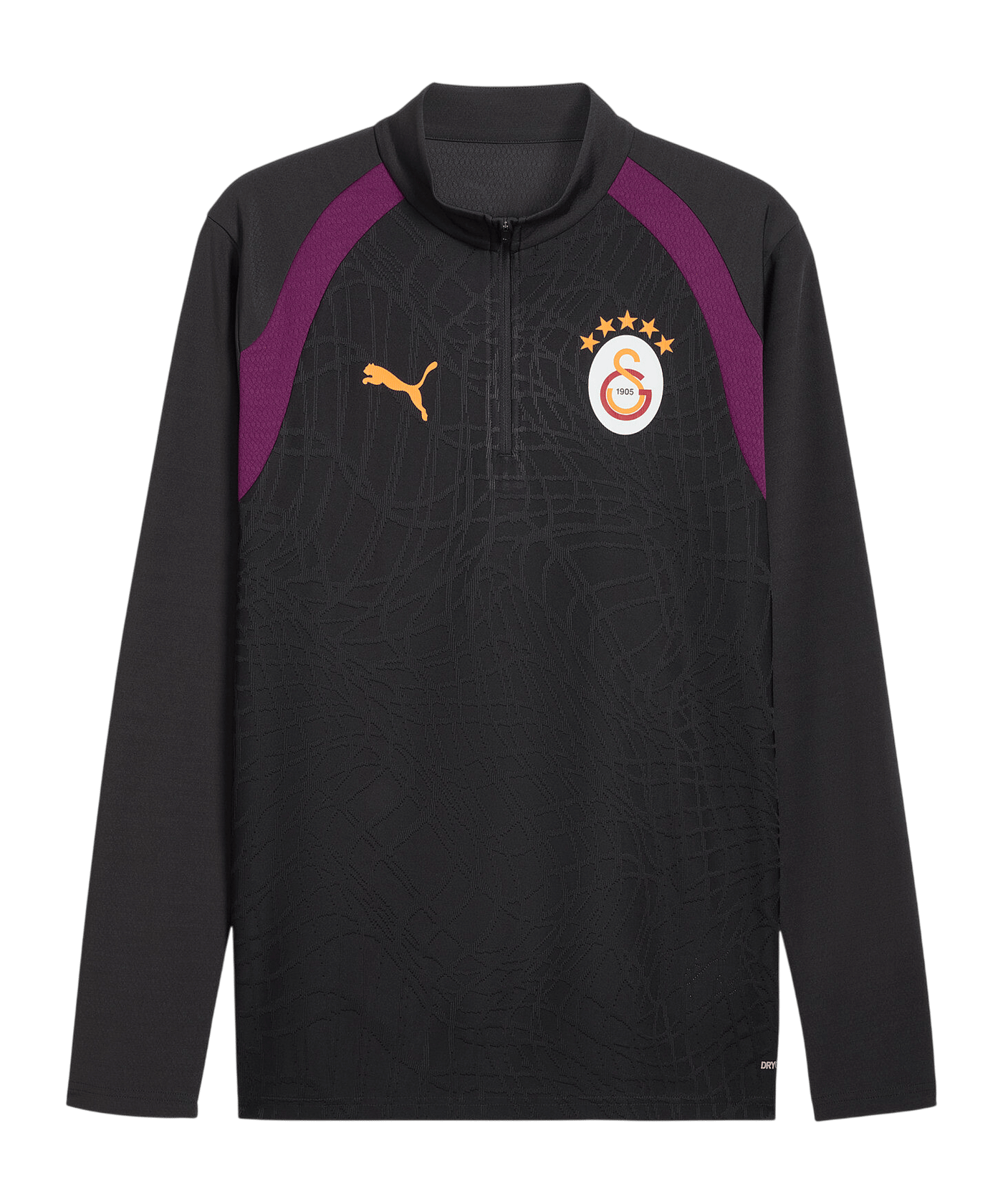 PUMA Galatasaray Istanbul Training 14 Zip Top Grau F05 - grau