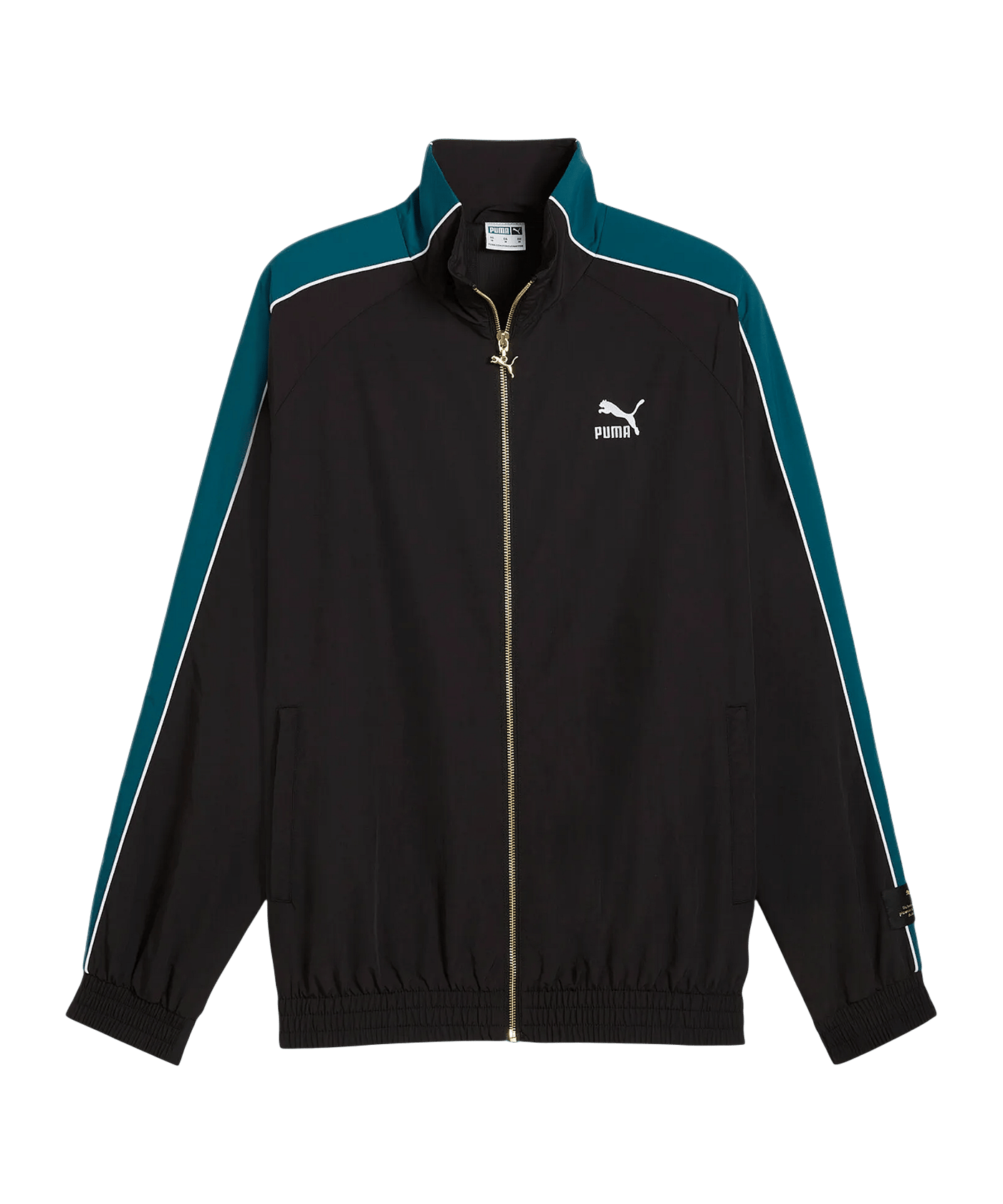 PUMA T7 Play Paris Jacke Schwarz F01