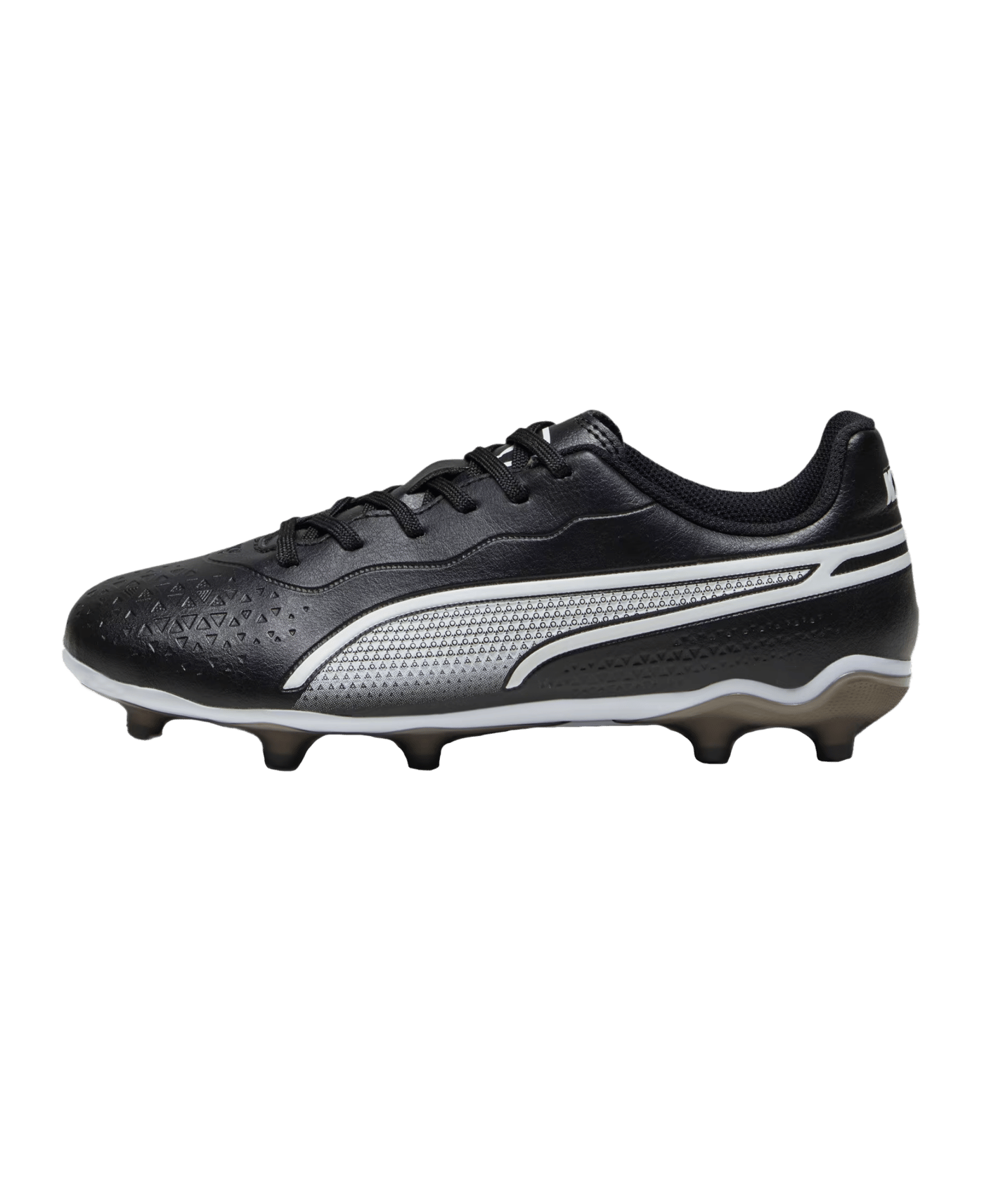 PUMA KING Match FG/AG Eclipse Jr Kids Schwarz Weiss F01 - schwarz