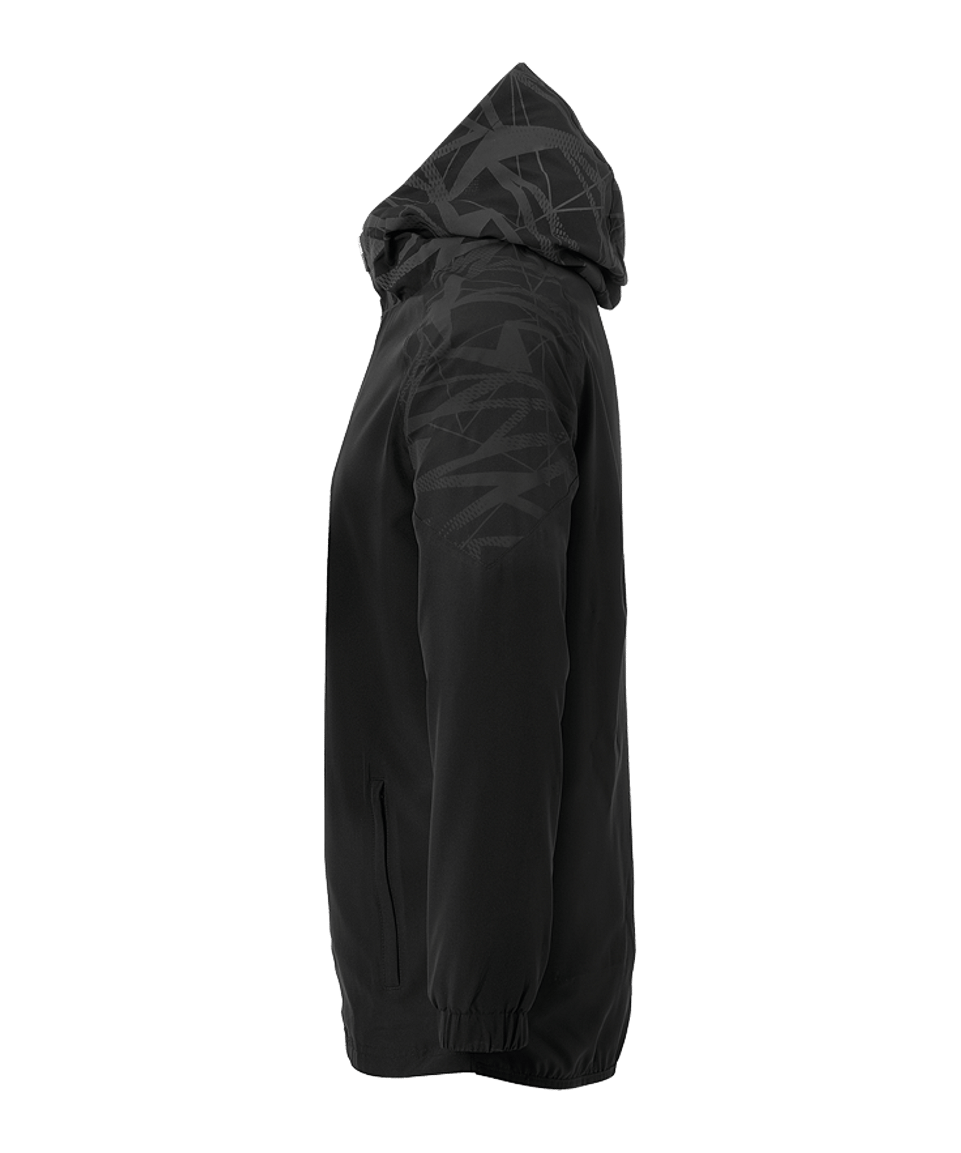 uhlsport Goal 25 Evo Woven Kapuzenjacke F01 - schwarz