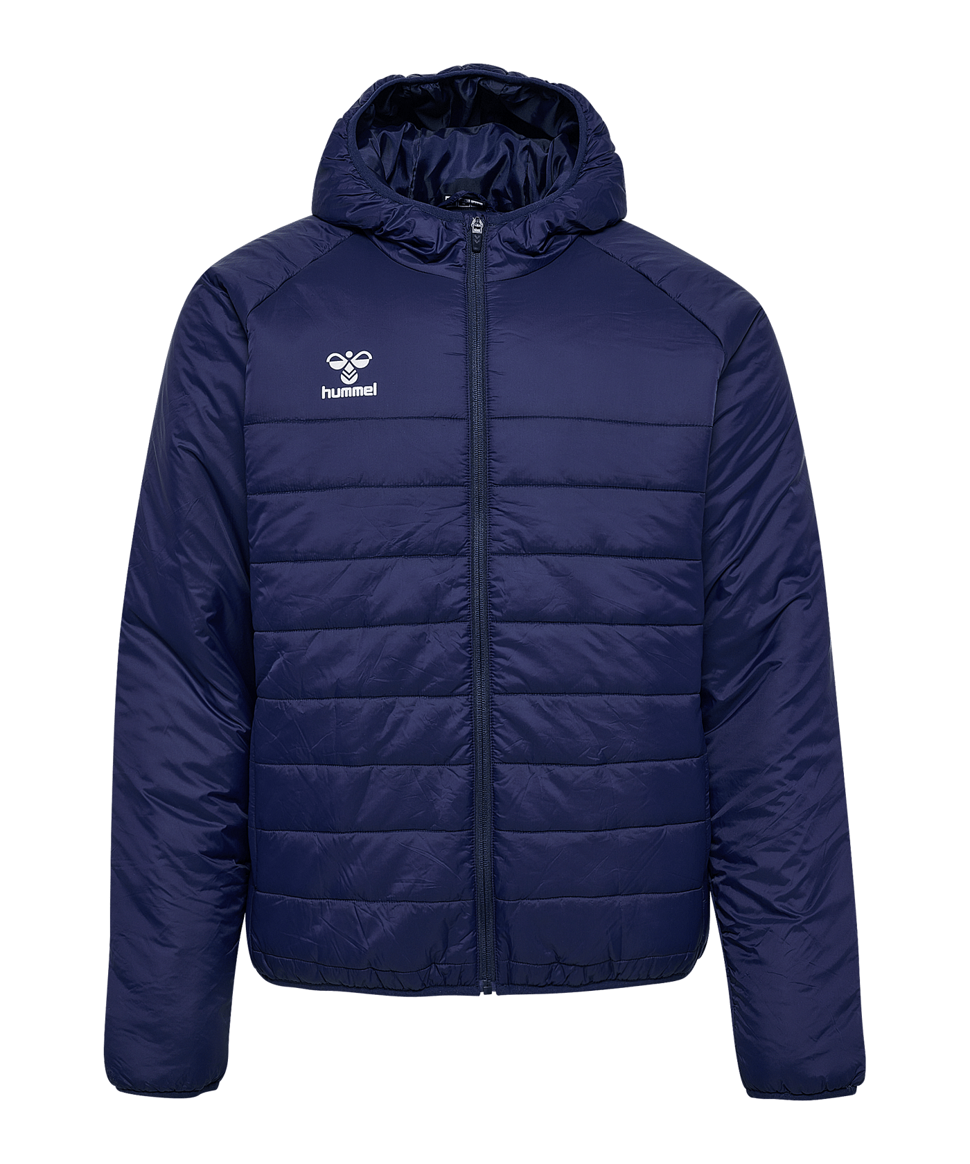 Hummel Go Quilted Kapuzenjacke Blau F7026 - blau