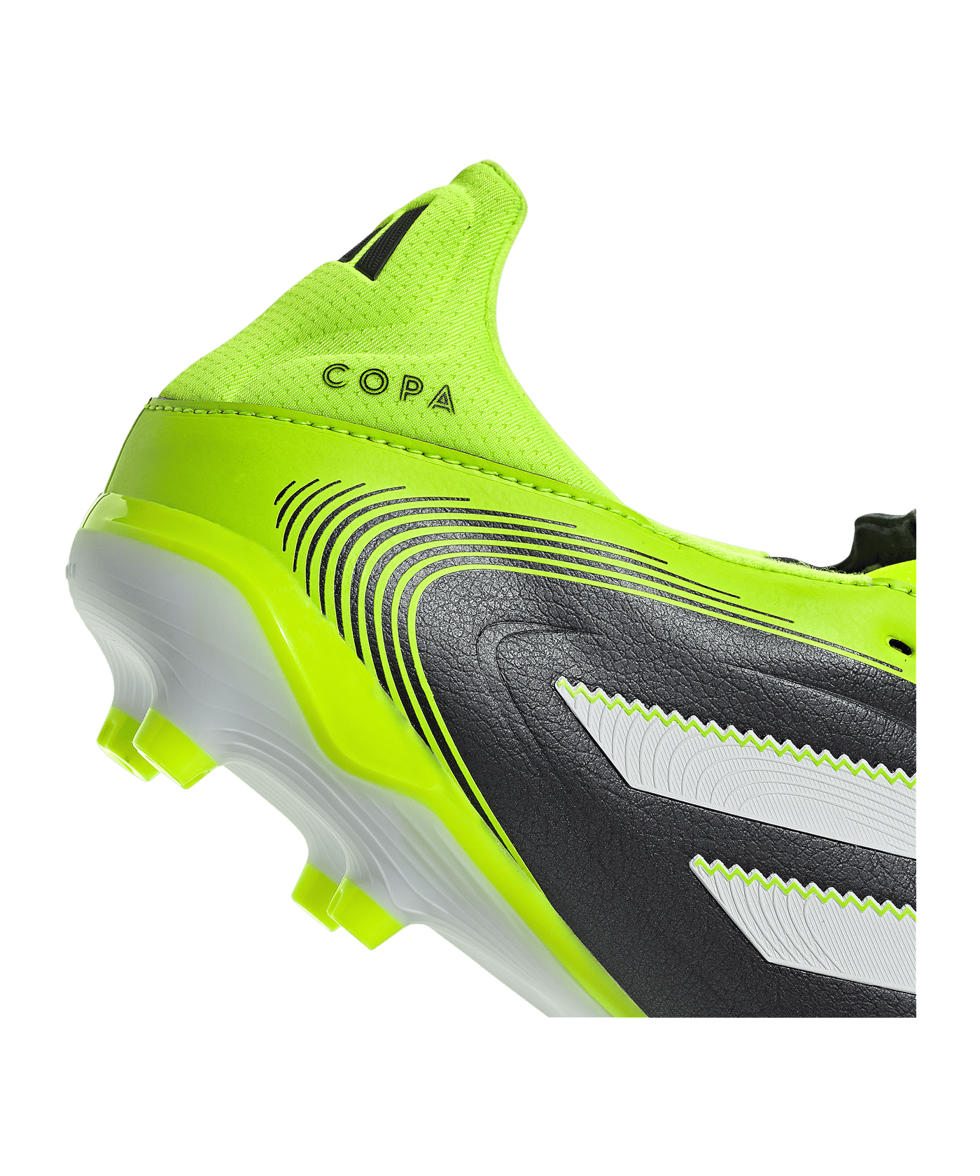 adidas Copa Pure III League FG/MG Radiant Blaze Schwarz - schwarz