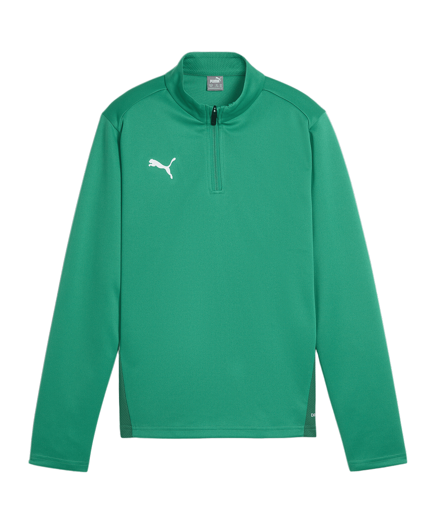 PUMA teamGOAL Training 1/4 Zip Sweatshirt Kids F05 - gruen
