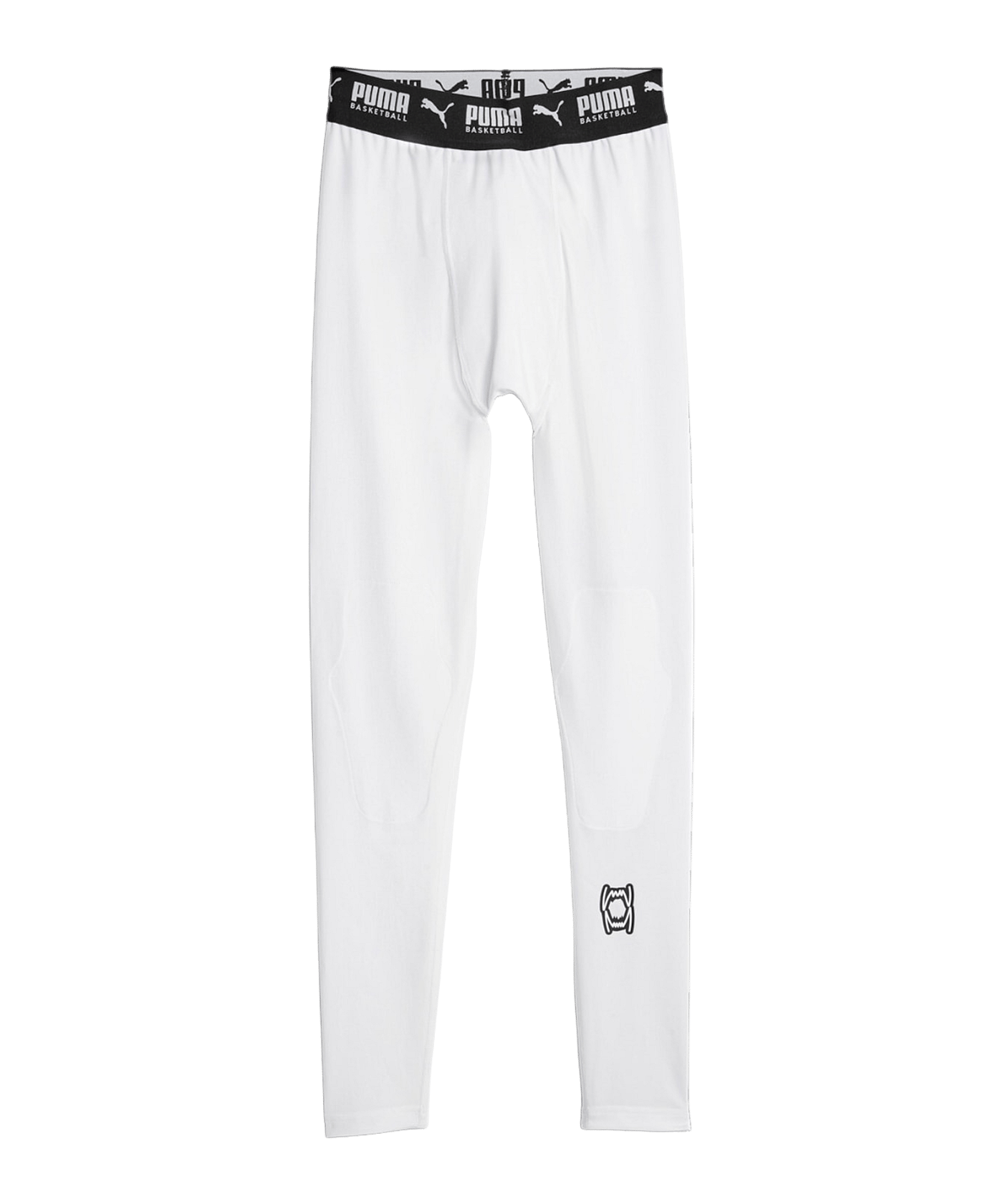 PUMA Hoops Team Full Tight Weiss F02 - weiss