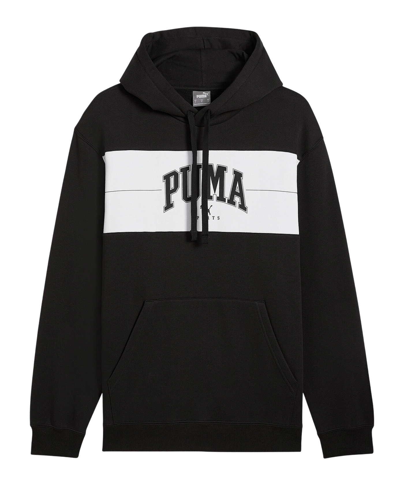 PUMA Squad Hoody Schwarz F01 - schwarz
