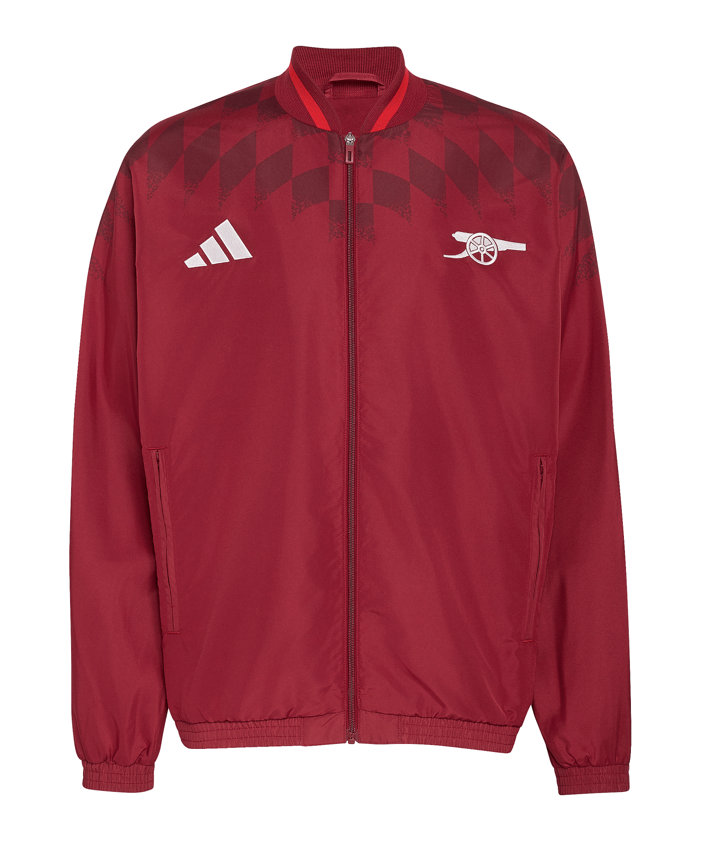 adidas FC Arsenal London Stadium Jacke Rot - rot