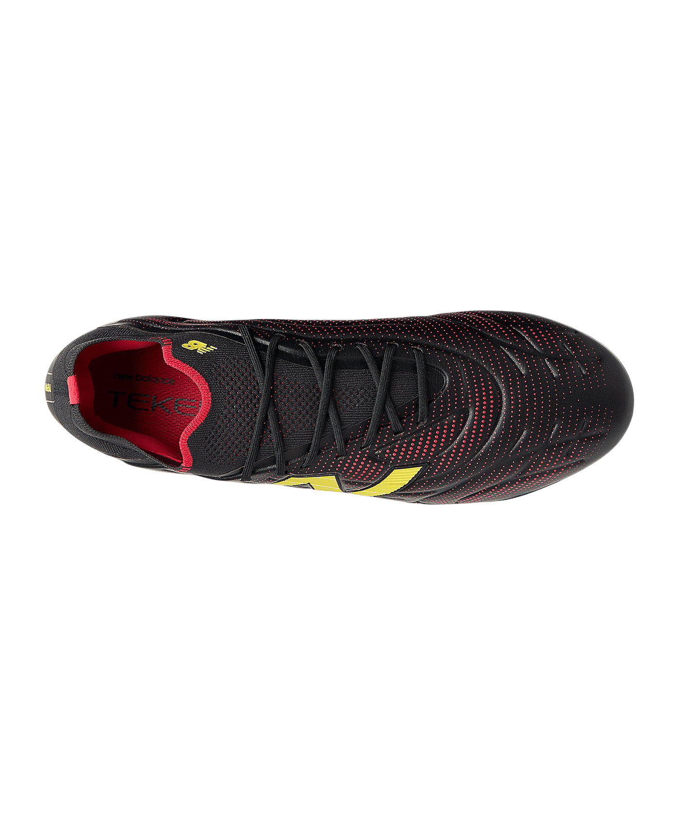 New Balance Tekela Elite Low v5 FG Live Wire Schwarz - schwarz