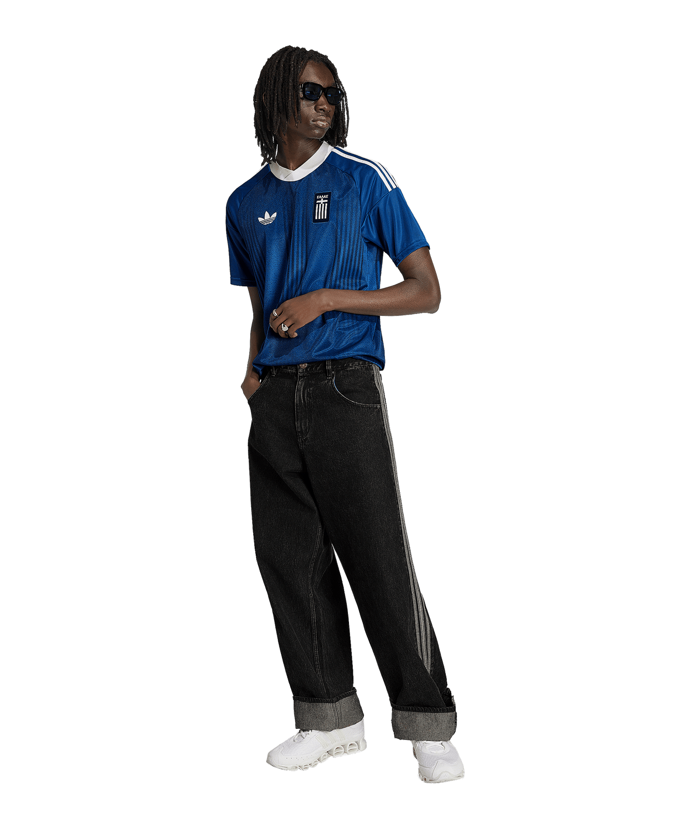 adidas EPO Griechenland Trikot Away 2026 Blau - blau