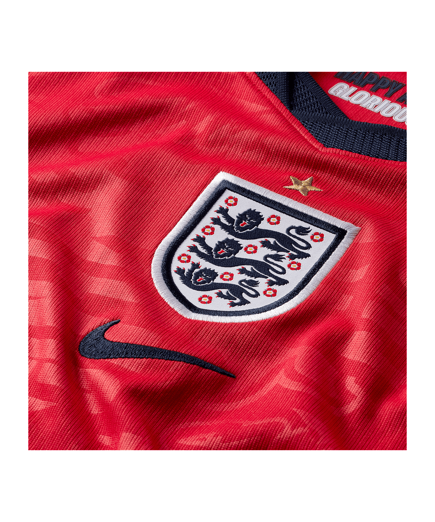 Nike FA England Trikot Away WM 2026 Kids Rot F624 - rot