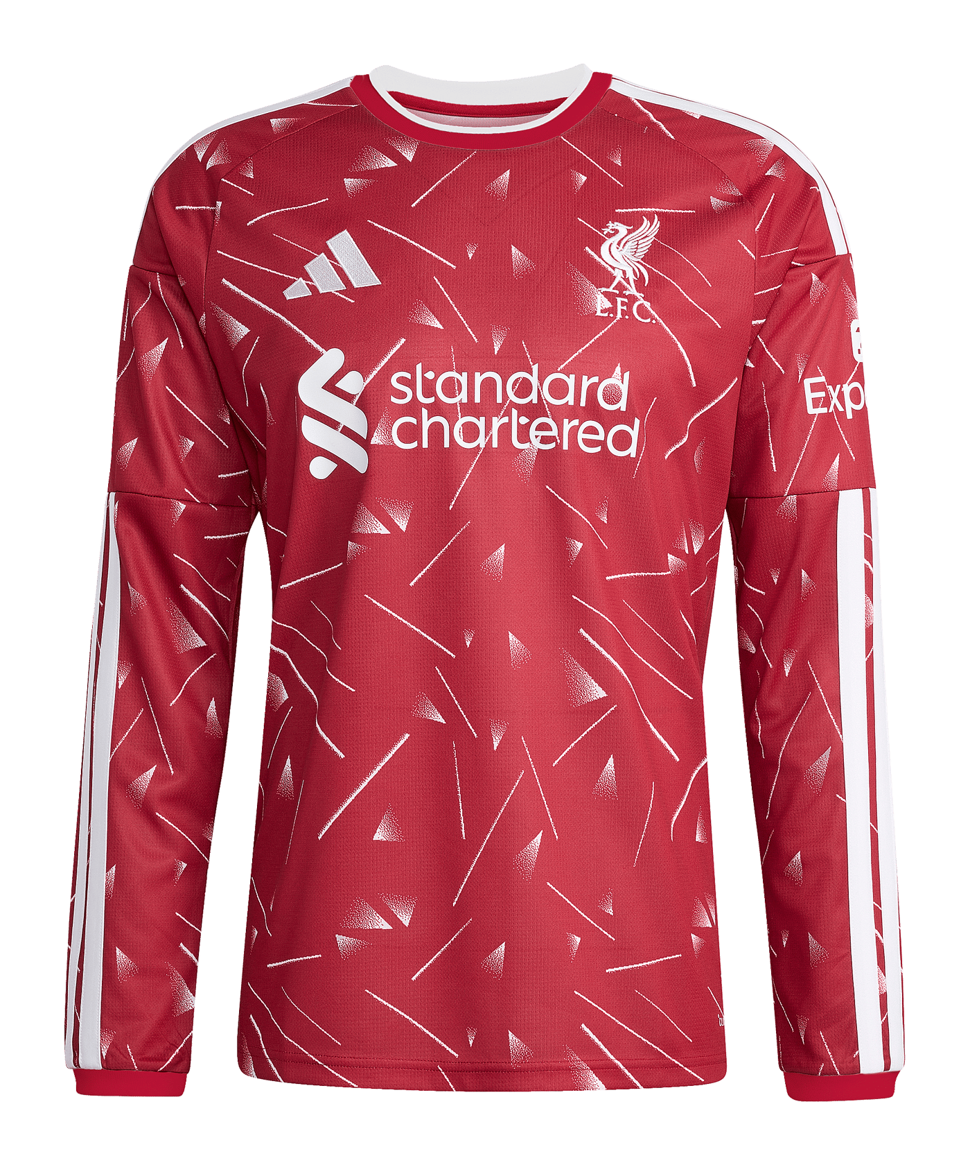 adidas FC Liverpool Trikot Langarm Home 2026/2027 Rot - rot