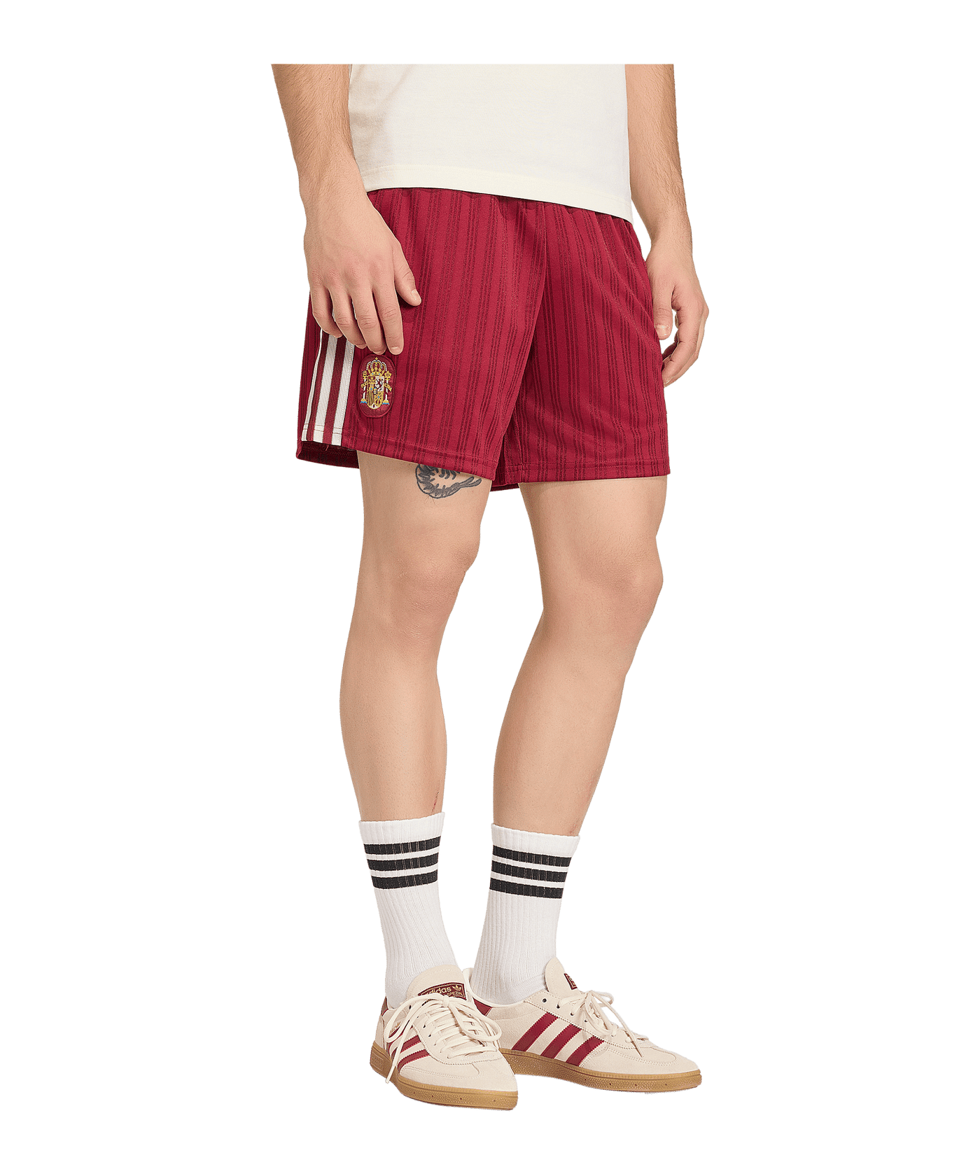 adidas FEF Spanien Originals Short Rot - rot