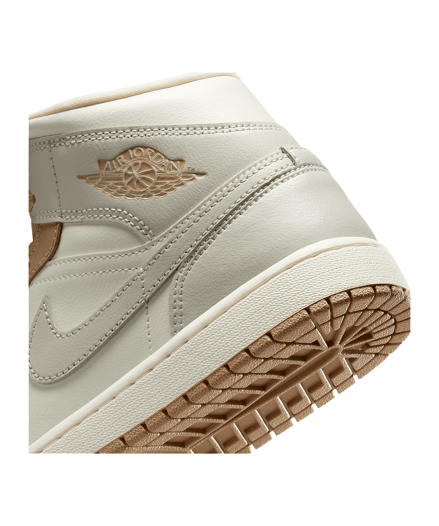 Nike Air Jordan 1 Mid Damen Braun F118 - braun