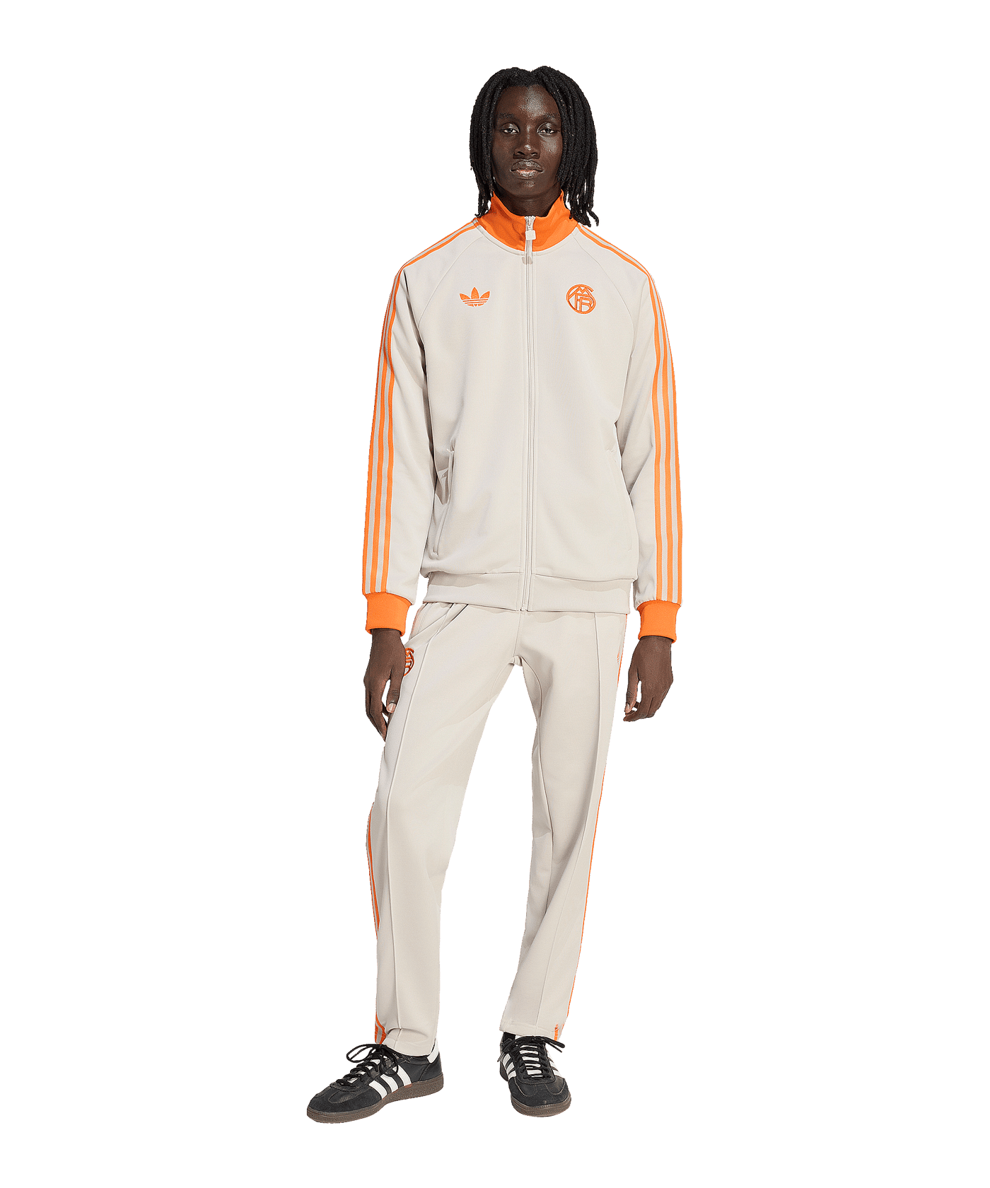 adidas FC Bayern München Originals Trainingsjacke Beige - beige