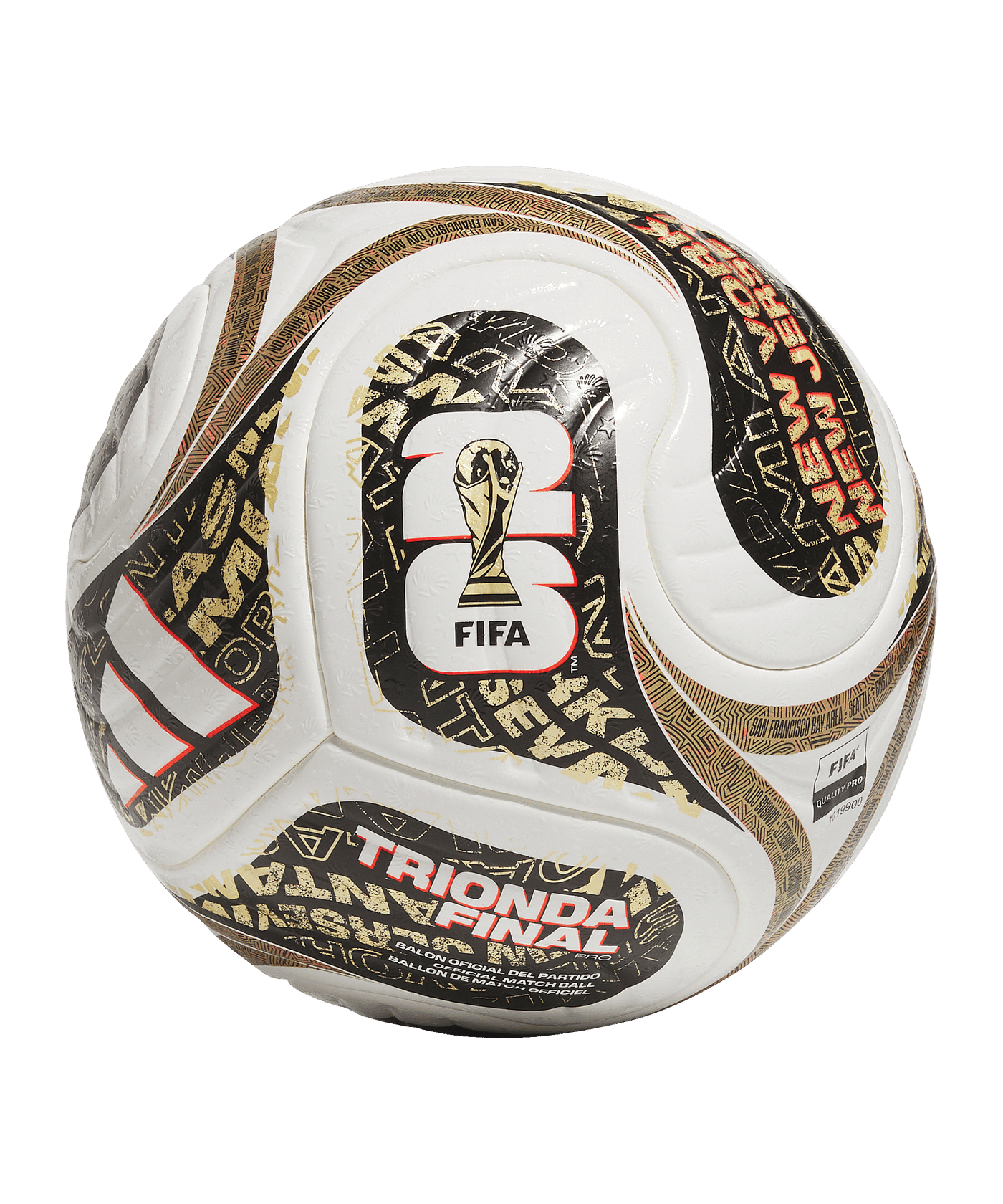 adidas FIFA World Cup 26 Trionda Finals Pro Spielball Weiß - weiss