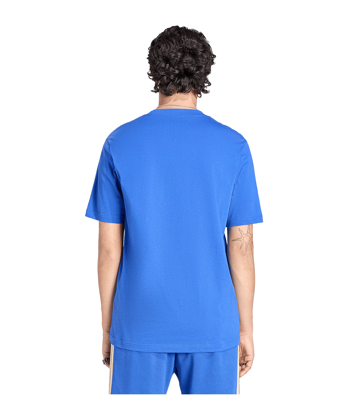 adidas Italien DNA Graphic T-Shirt Blau - blau