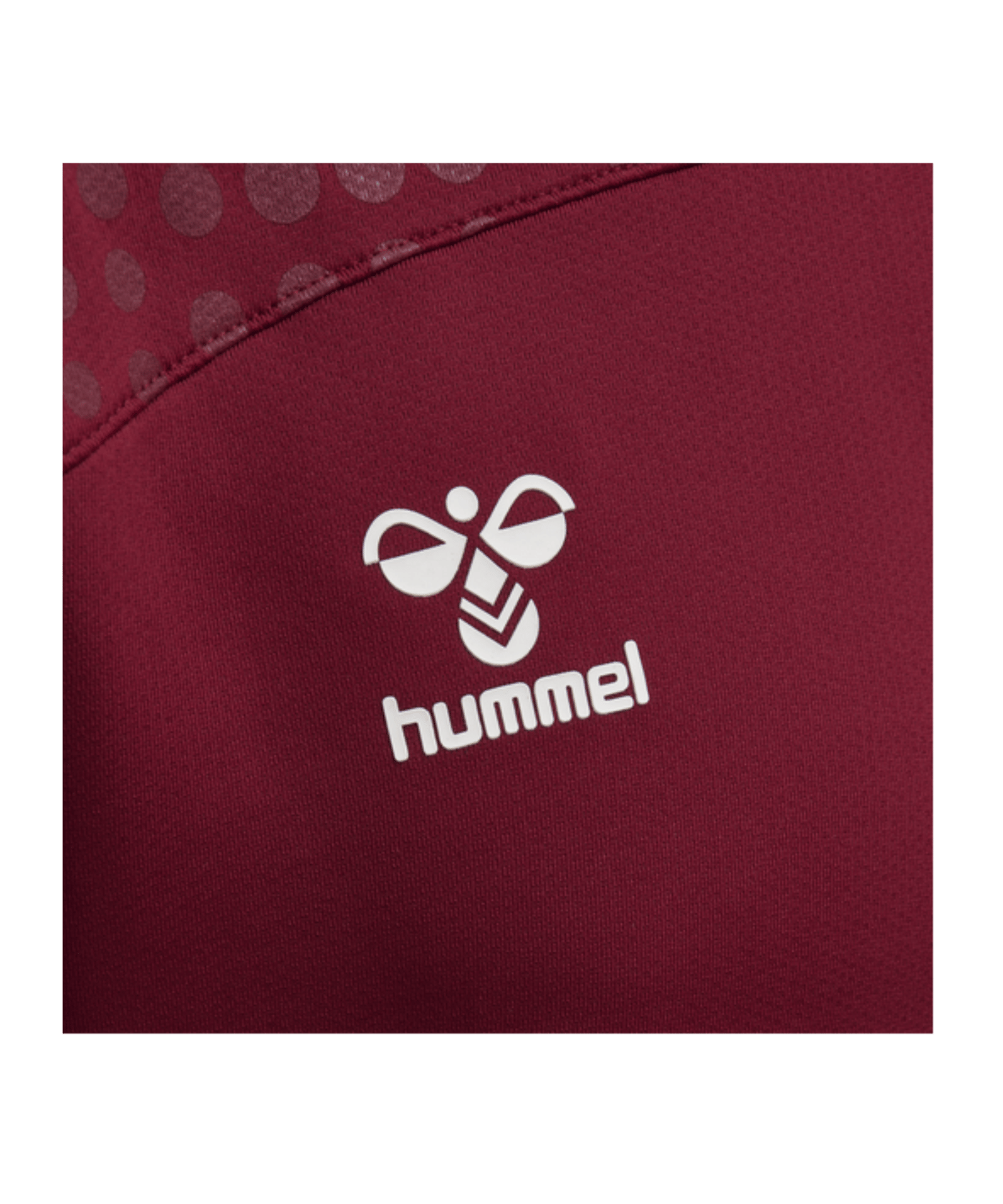 Hummel hmlLEAD Poly Hoody Rot F3584 - rot