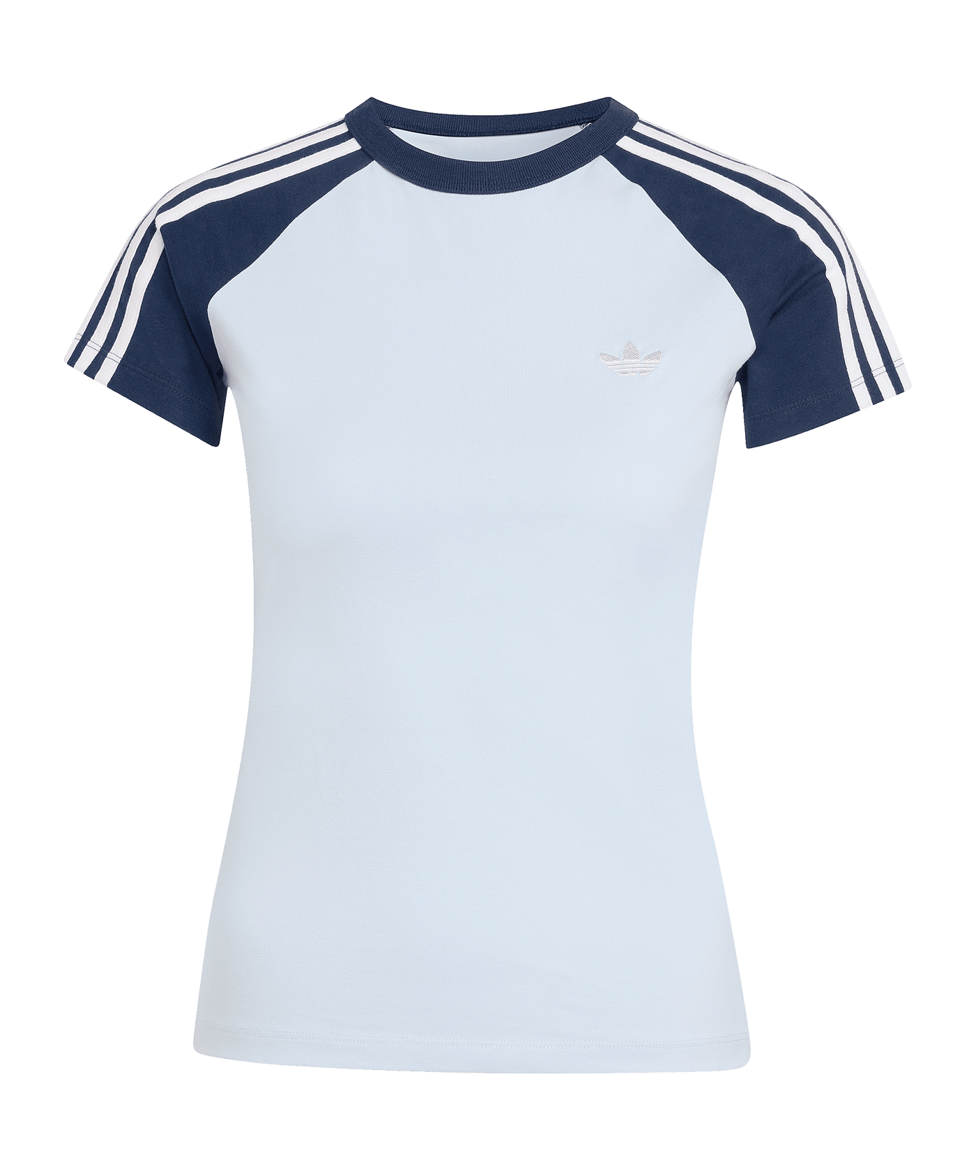 adidas Originals SST T-Shirt Damen Blau - blau