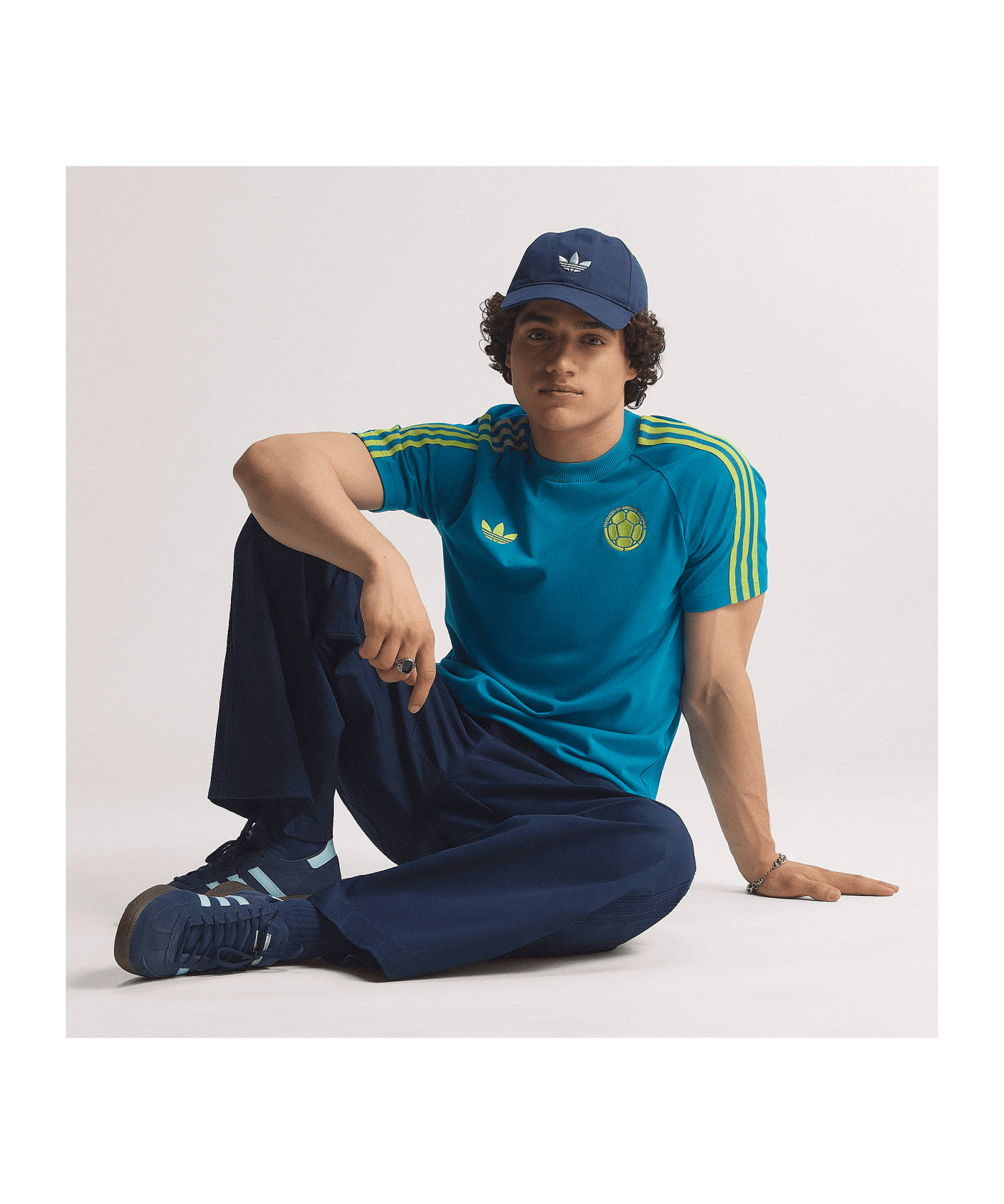 adidas FCF Kolumbien Originals T-Shirt Türkis - tuerkis