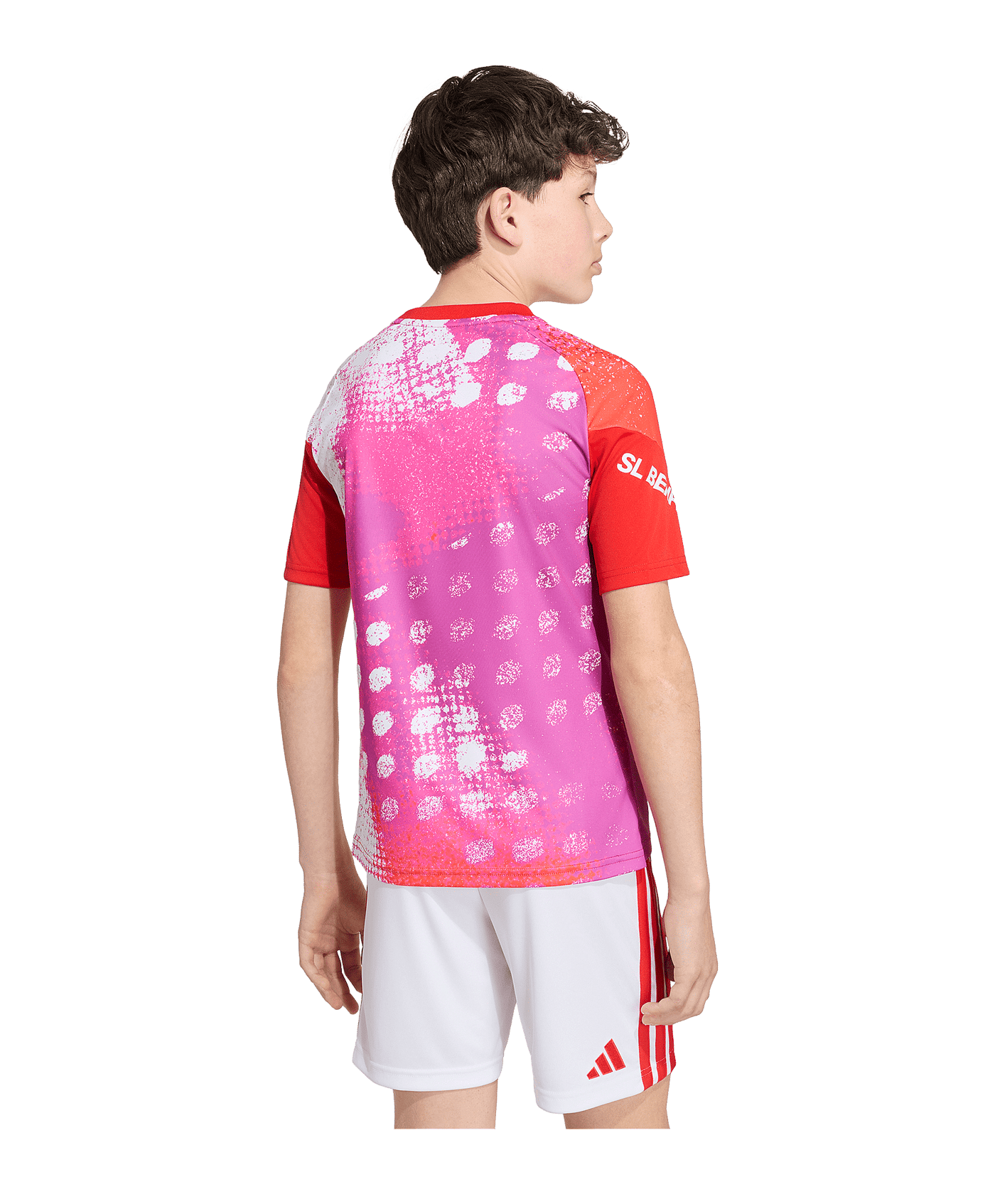 adidas Benfica Lissabon Pre Match Trikot 2026/2027 Kids Rot - rot