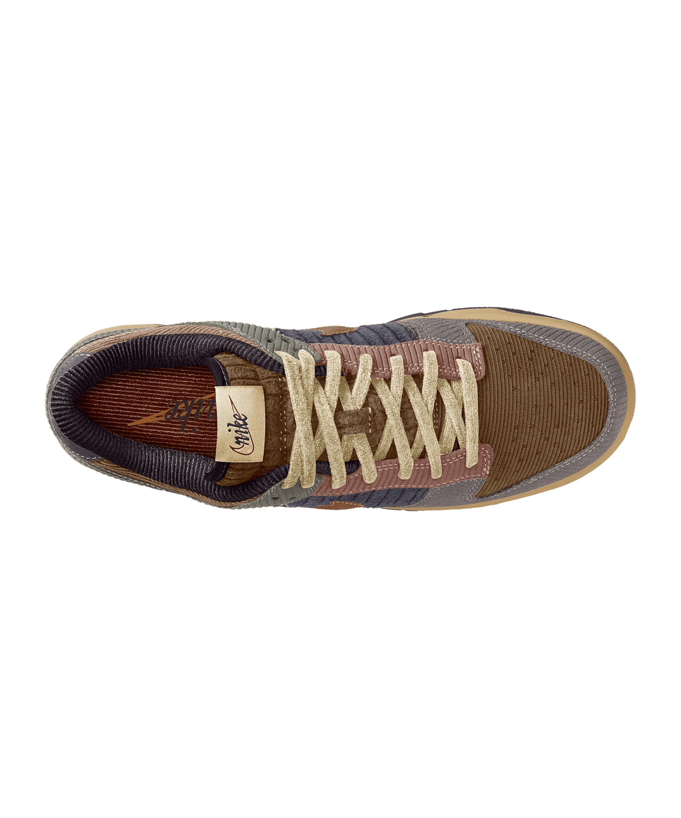 Nike Dunk Low Retro Premium Braun - braun