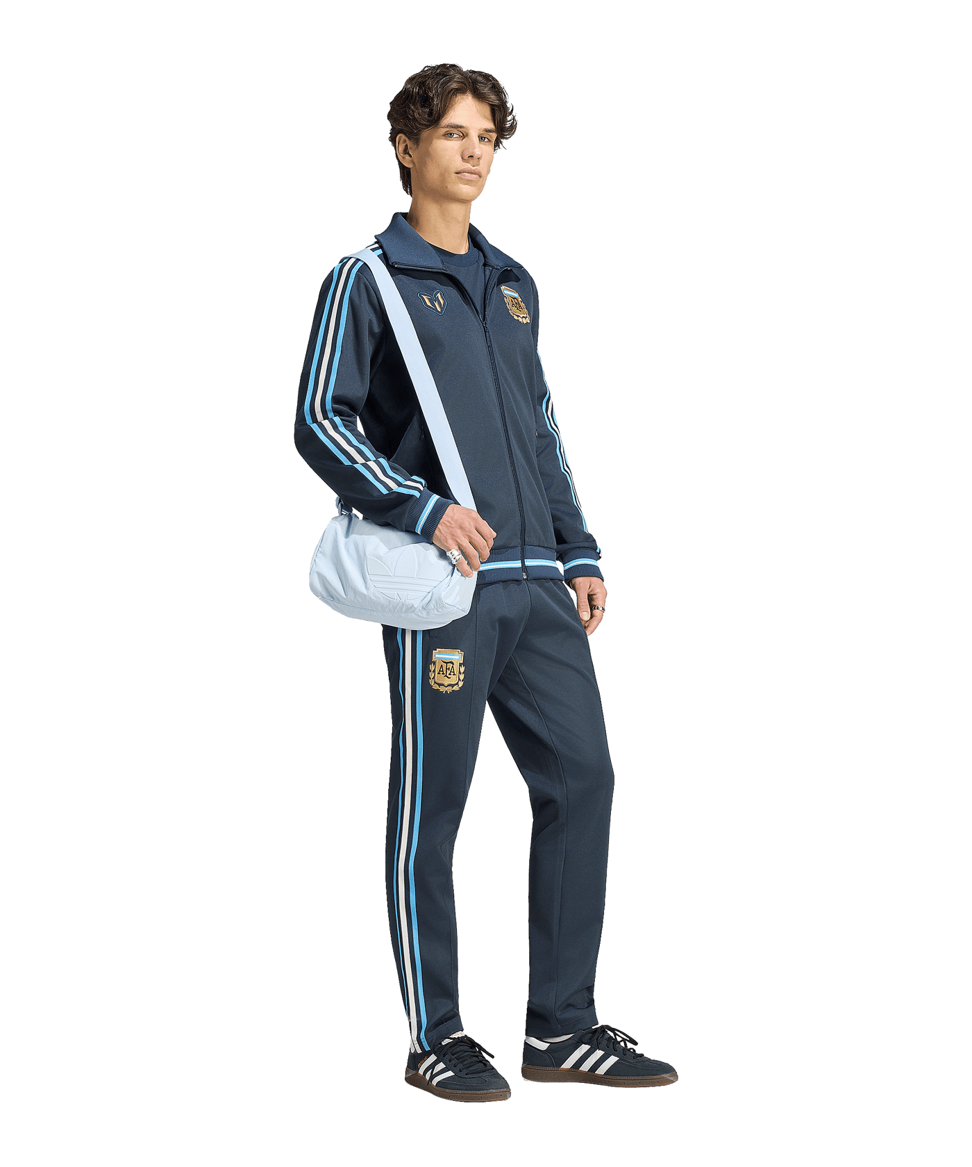 adidas Argentinien Messi Track Hose 2026 Blau - blau