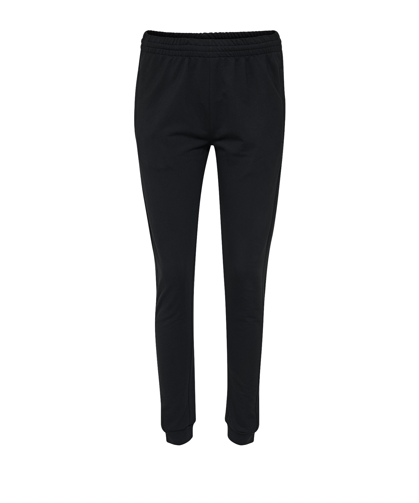 Hummel Cotton Pant Jogginghose Damen Schwarz F2001 - schwarz