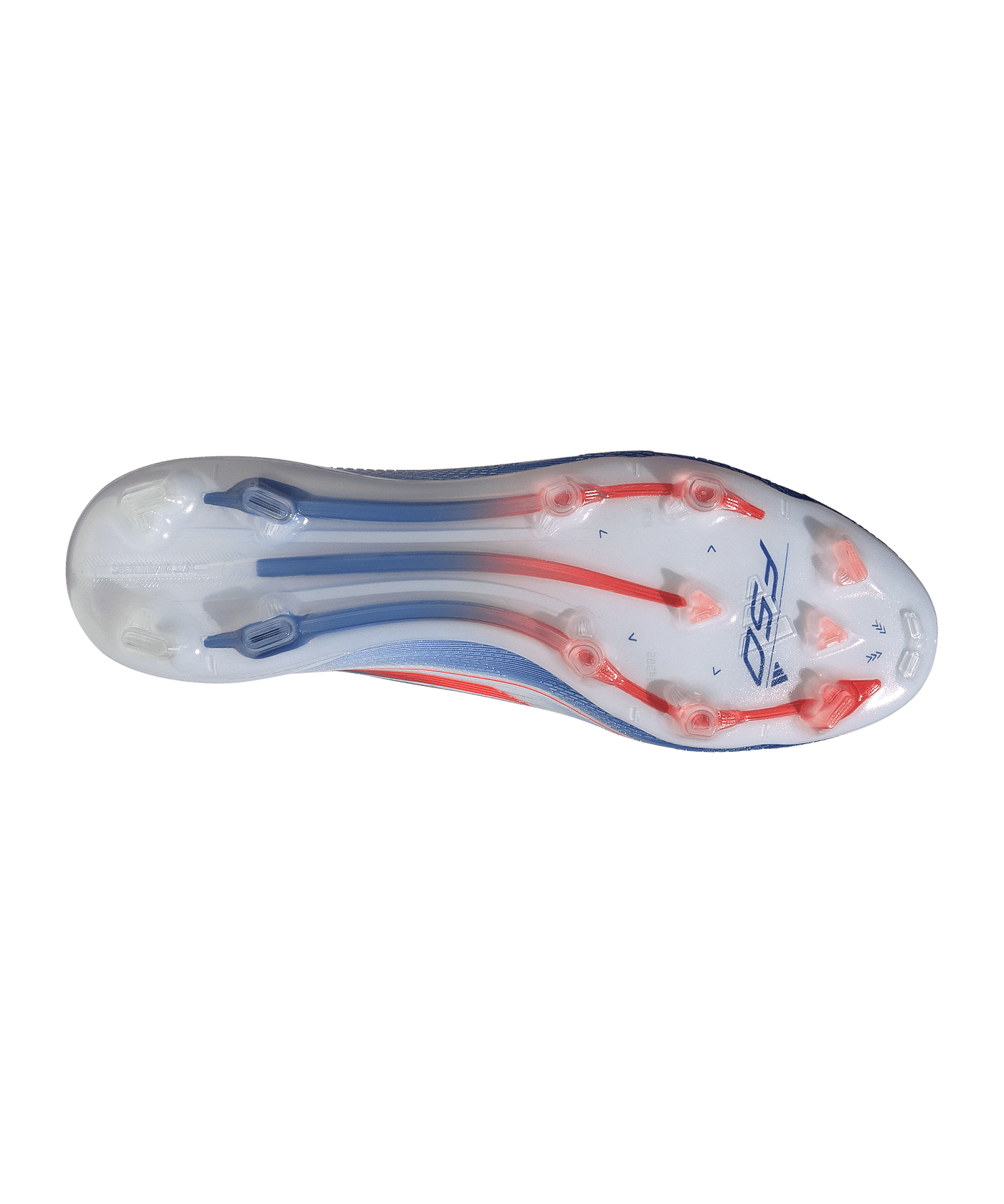 adidas F50 Elite LL FG Advancement Weiss Rot - weiss
