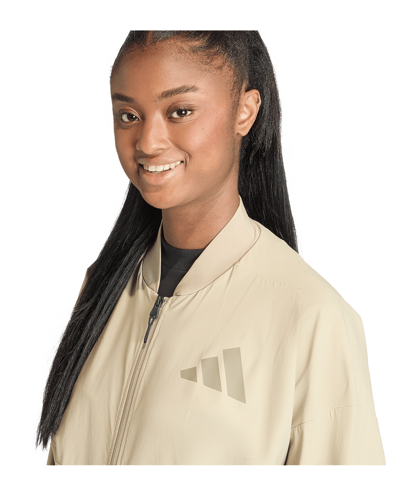 adidas Z.N.E Bomber Jacke Damen Braun - braun