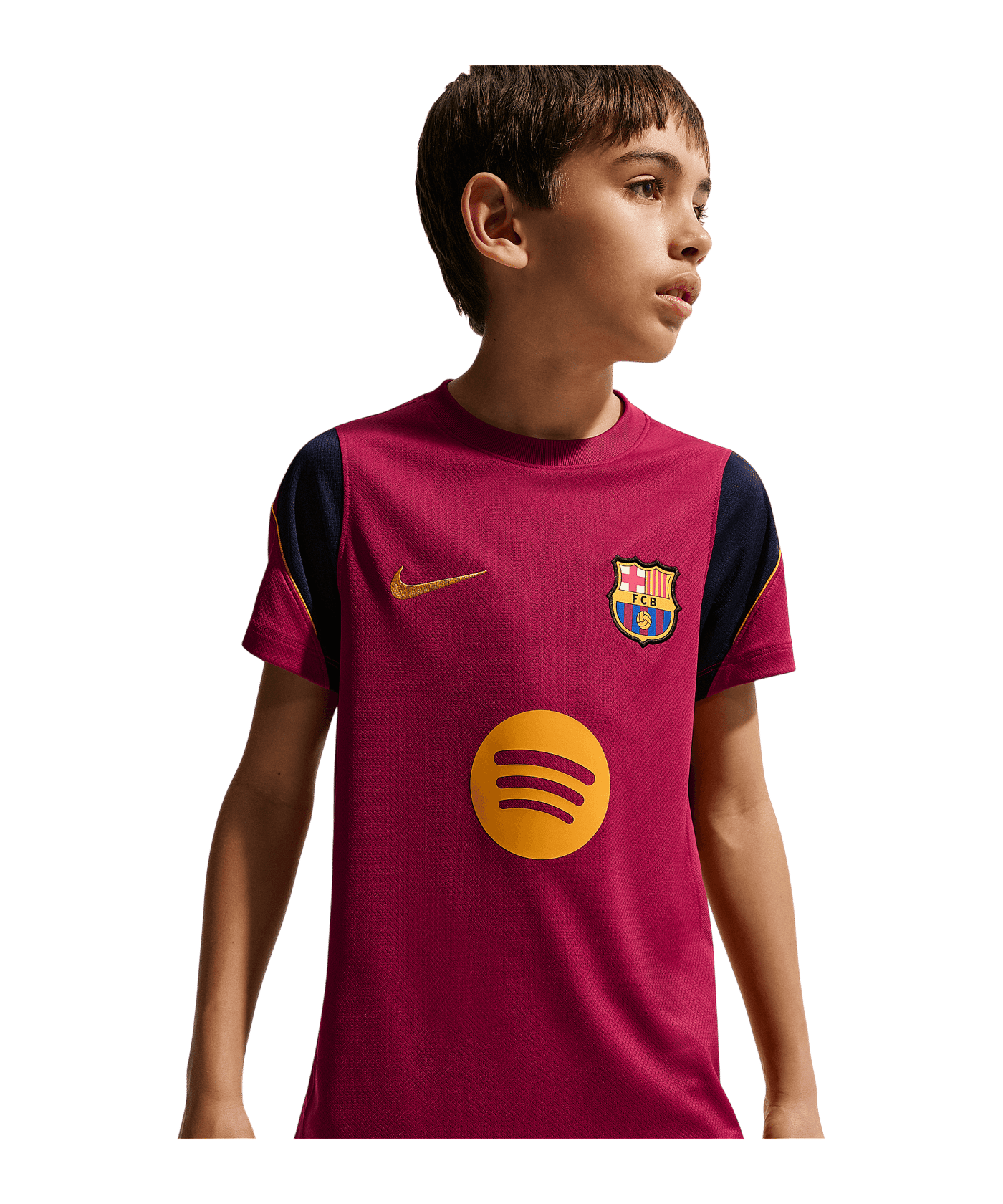Nike FC Barcelona Trainingsshirt Kids Rot F621 - rot