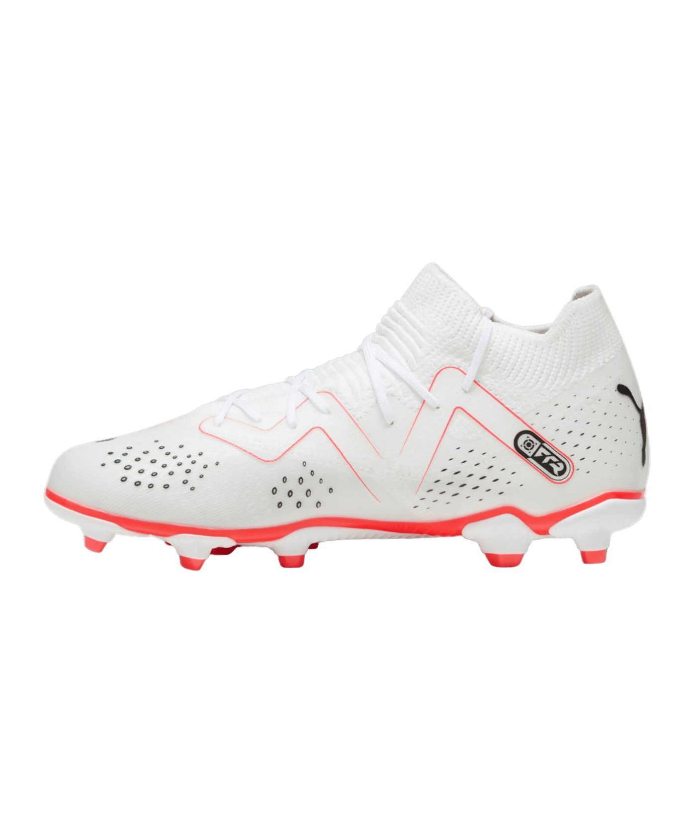 PUMA FUTURE Match FG/AG Breakthrough Jr Kids Weiss Rot Schwarz F01 - weiss