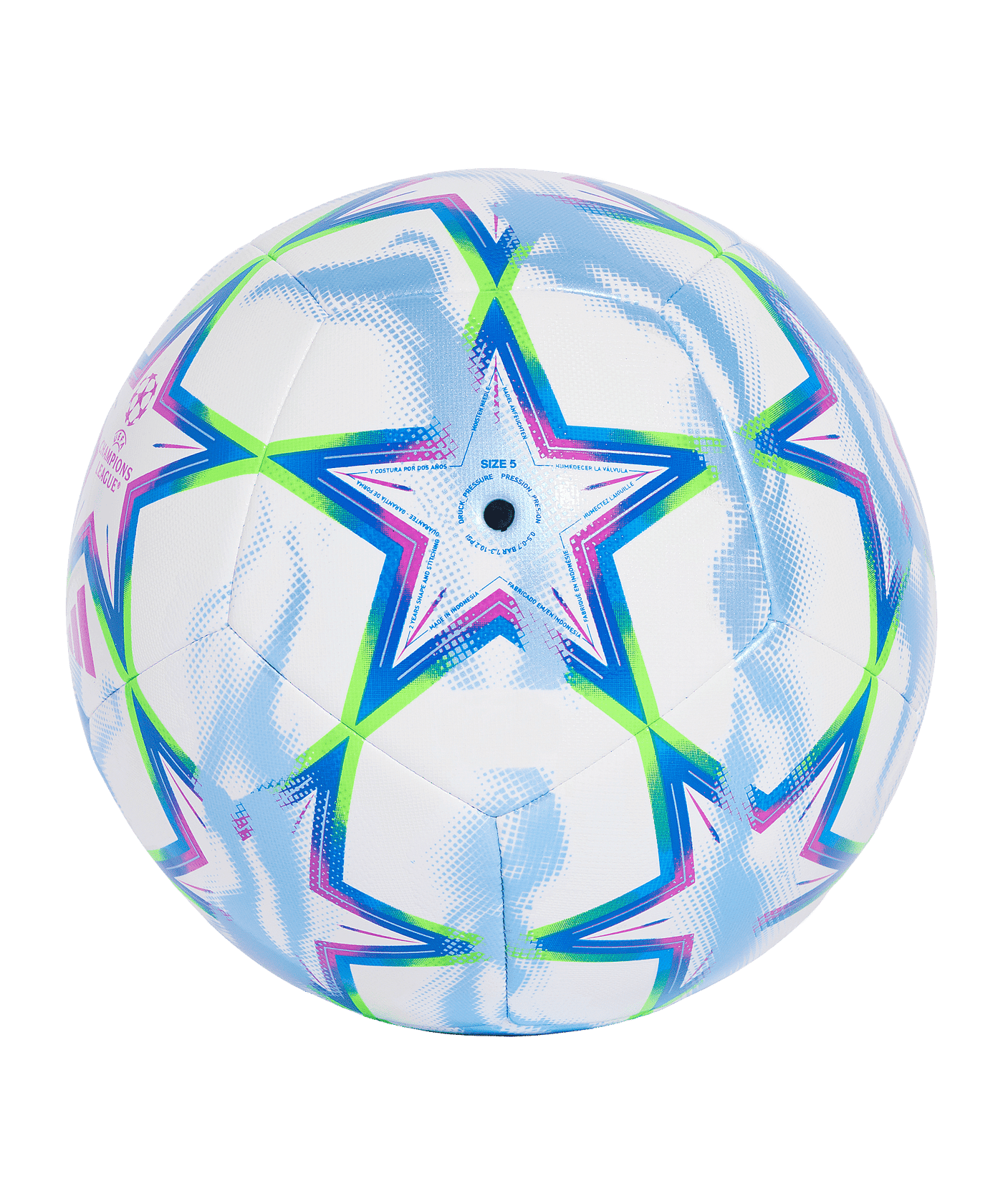 adidas UEFA Champions League Trainingsball Weiß - weiss