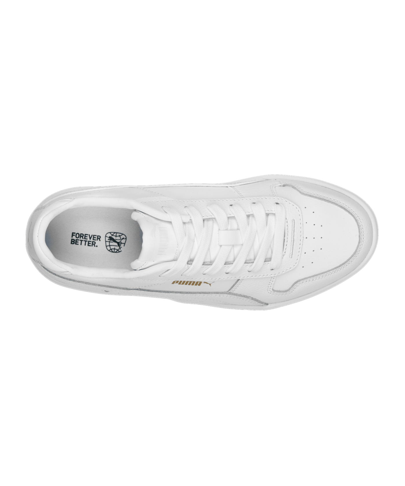 Puma Carina Street Damen Weiss Gold F01 - weiss