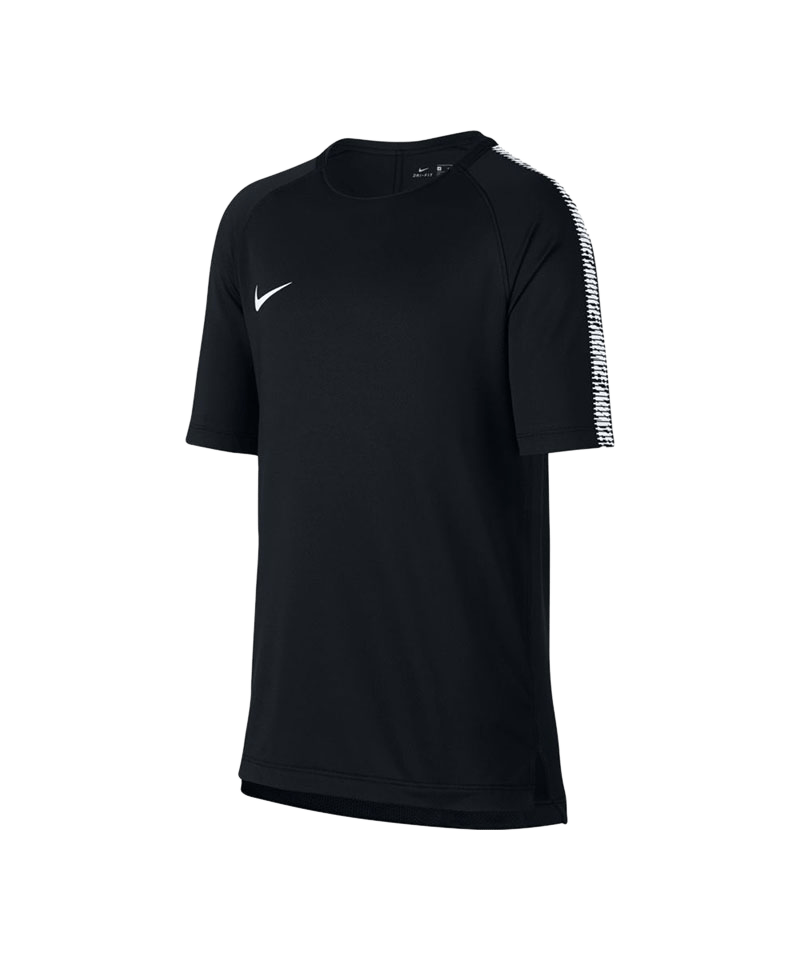 Nike Breathe Squad Football Top kurzarm Kids F010 - schwarz