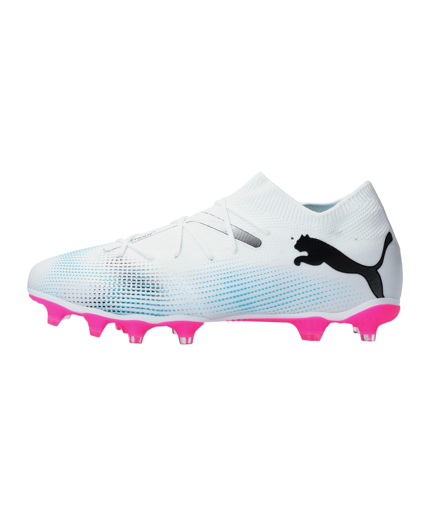 PUMA FUTURE 7 Match FG/AG Phenomenal Weiss Schwarz Pink F01 - weiss